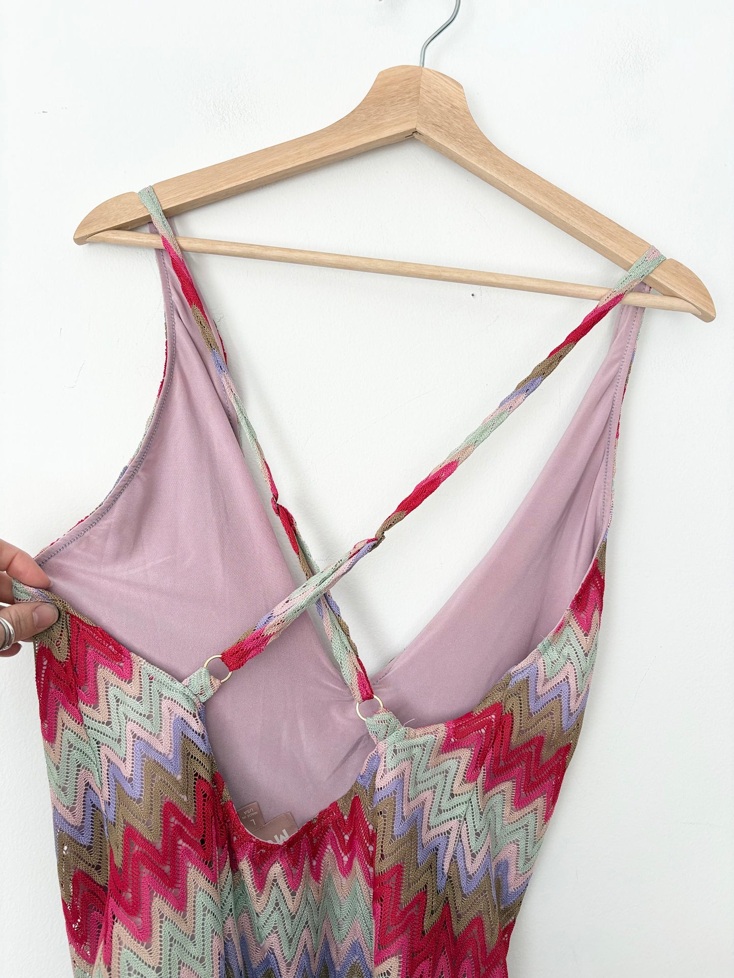 Show me your Mumu zigzag knit set Large