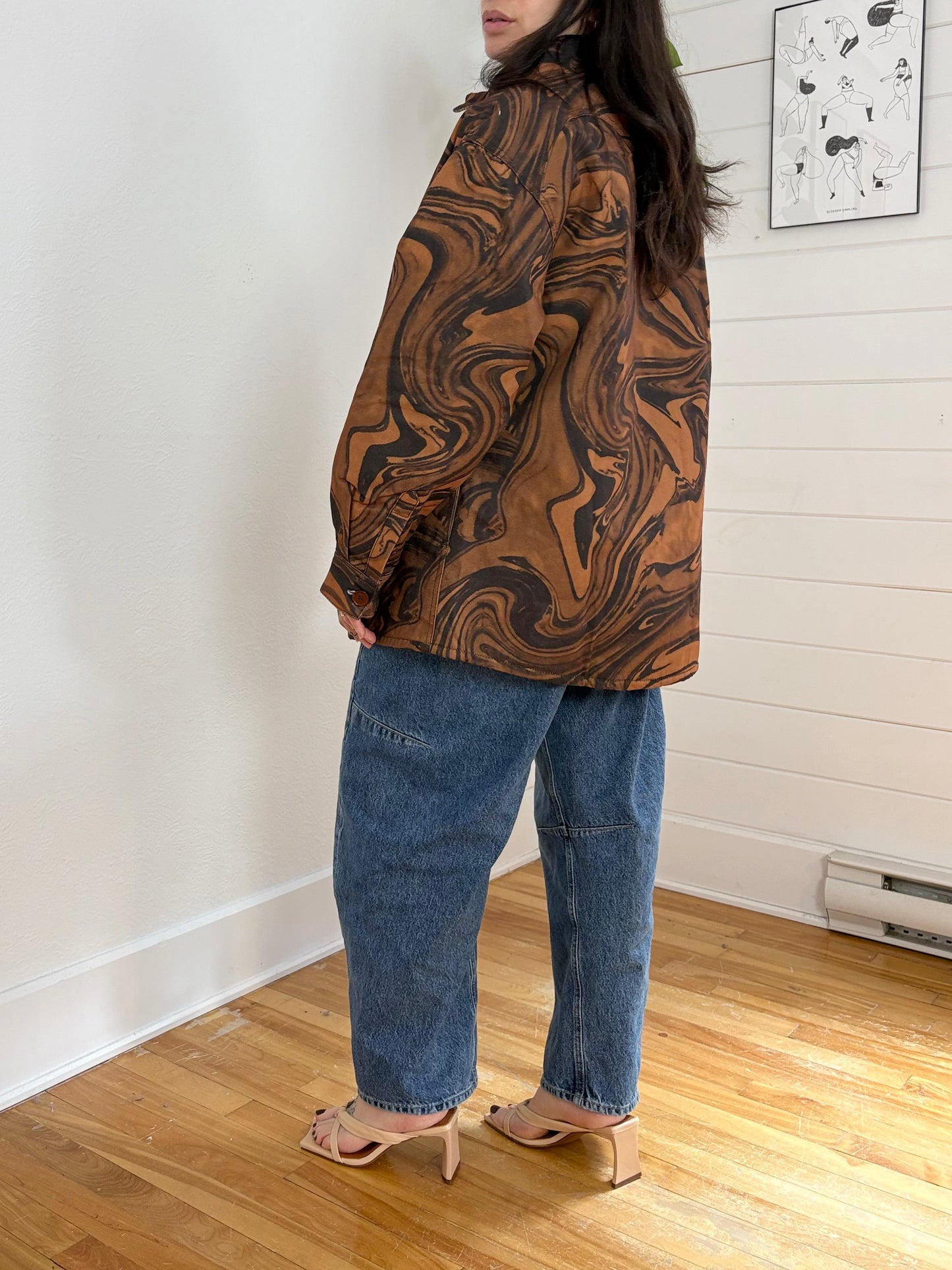 House of Sunny paradise quilted jacket M/L