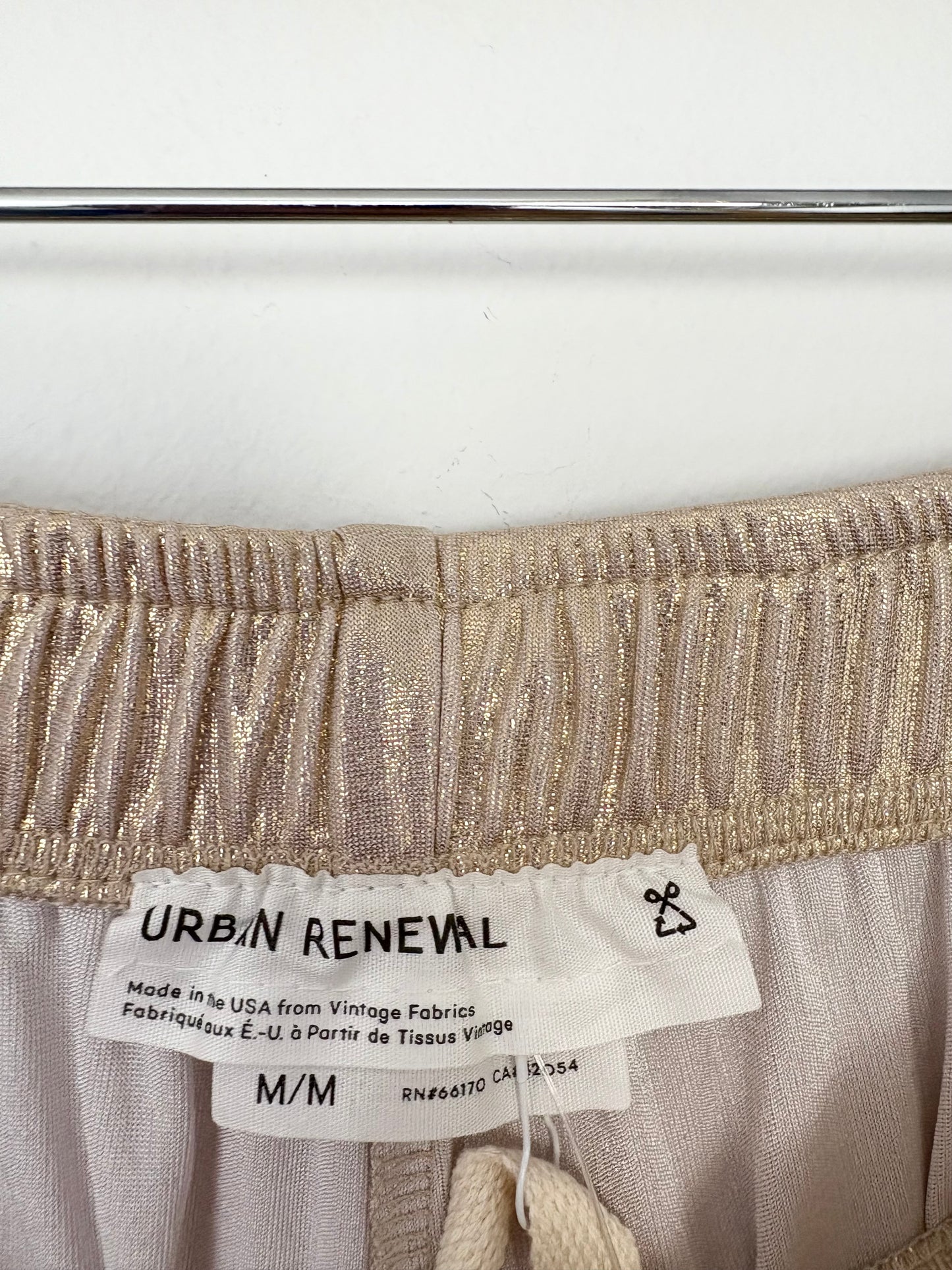 Urban Renewal Luella Shimmer linen toggle pants Medium