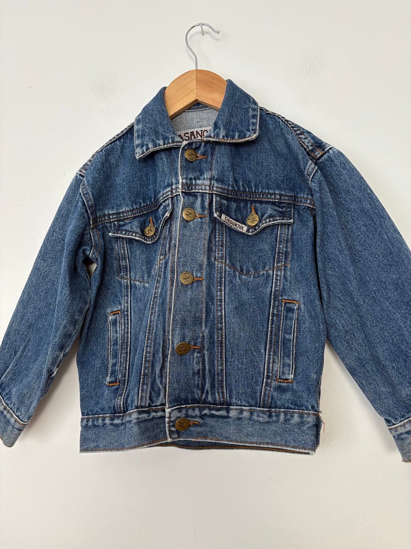 Vintage Casanova denim jacket 5Y