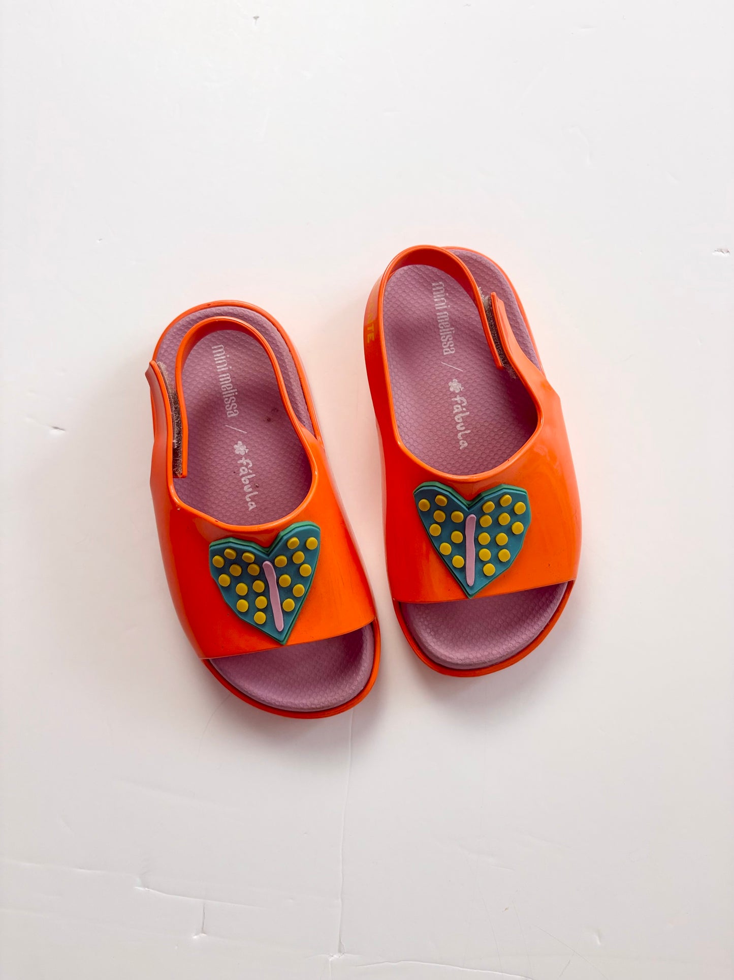 Mini Melissa Jelly sandals US10