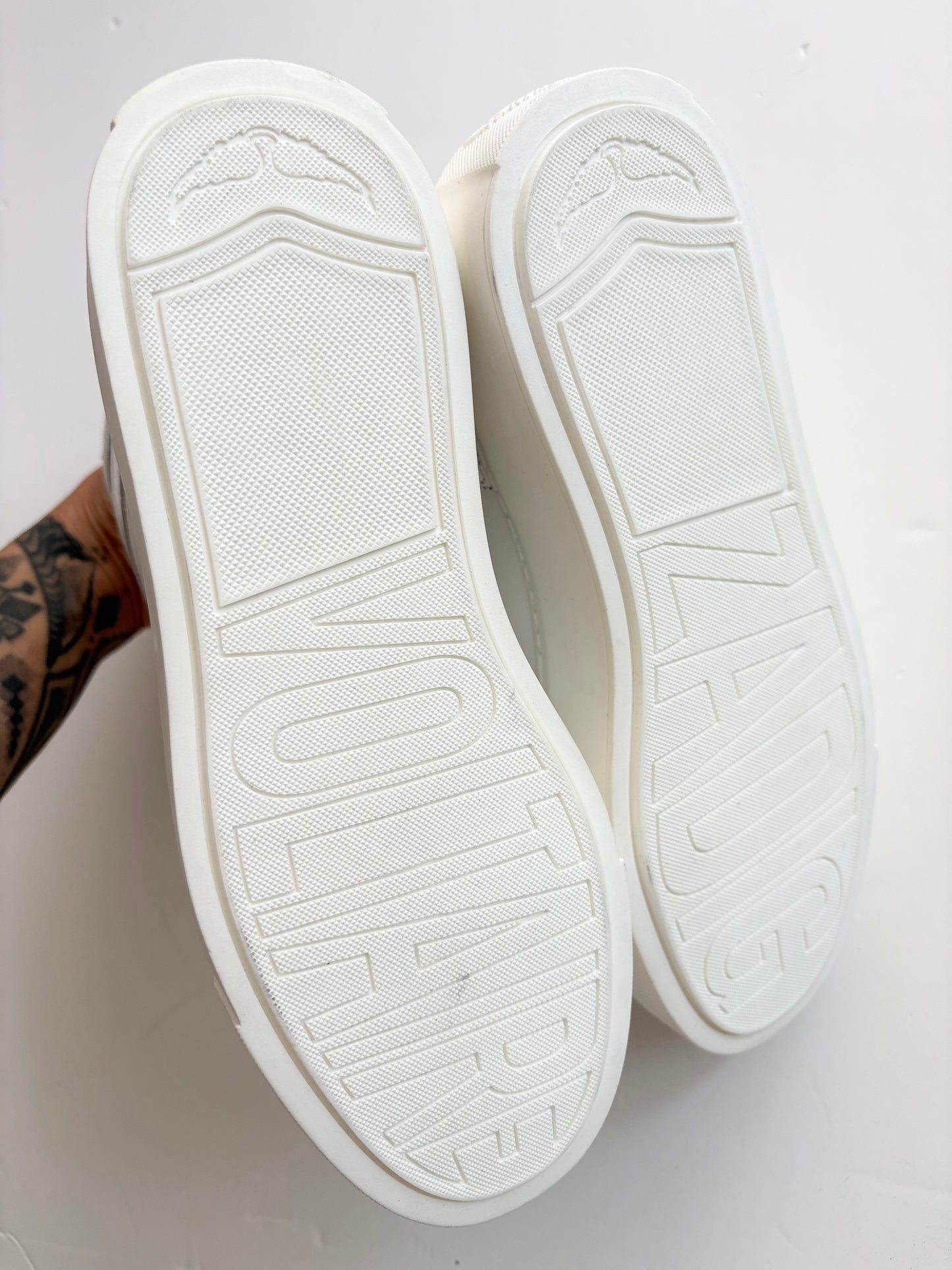 Zadig & Voltaire baskets chunky lisses veau flash US6