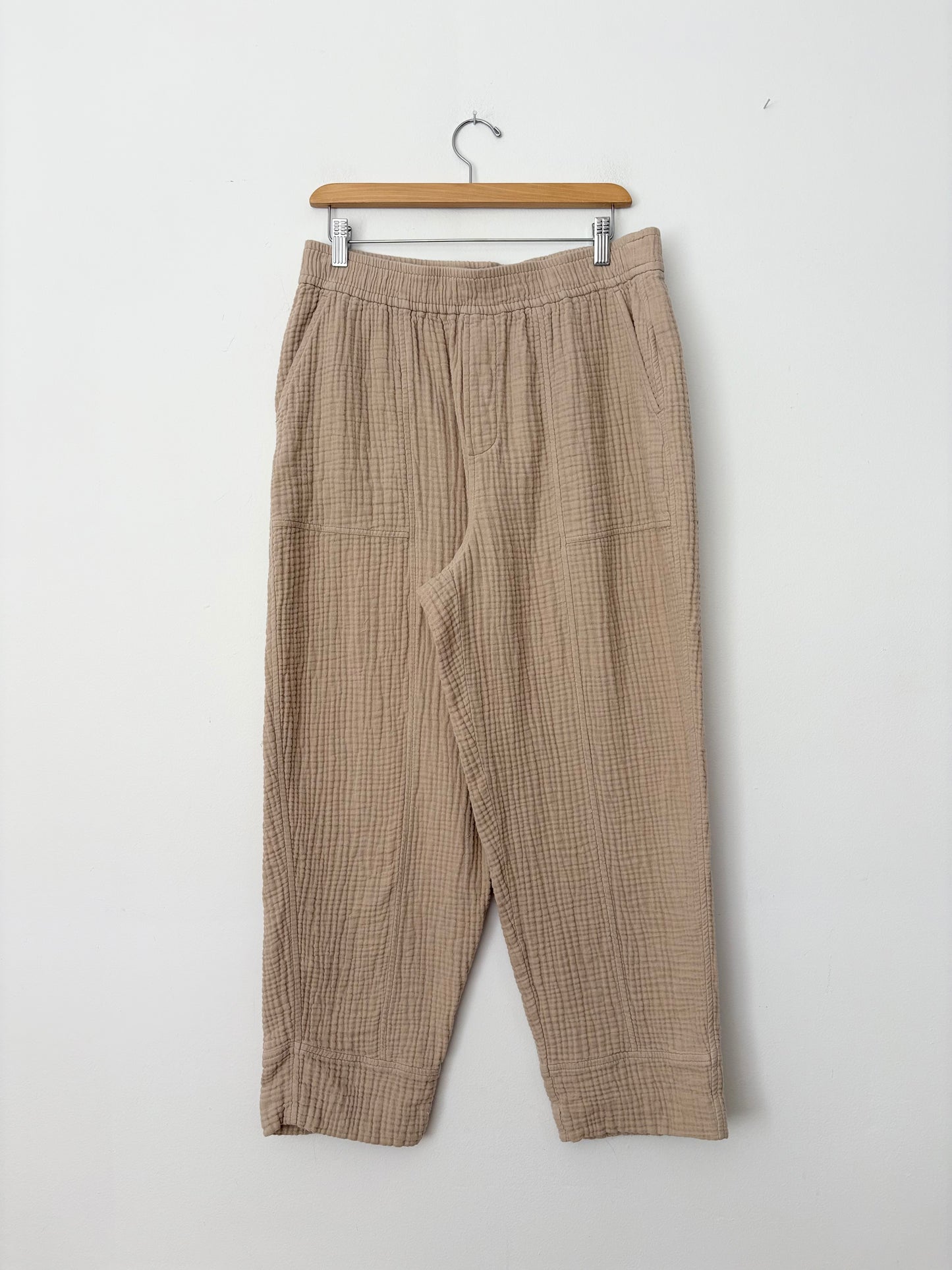 Pantalon en gaze à enfiler Lightspun Madewell Taille L