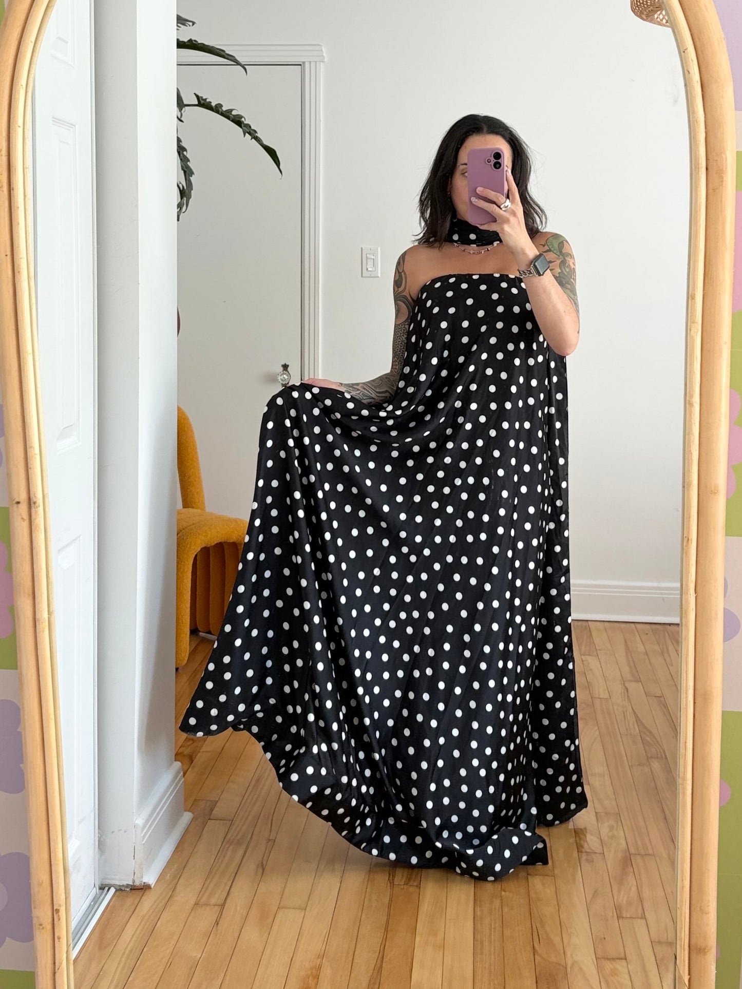 Robe longue à pois Tinsley show me your Mumu taille M