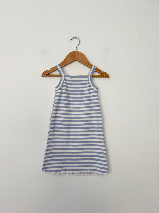 Never/not stripe tank dress 4T