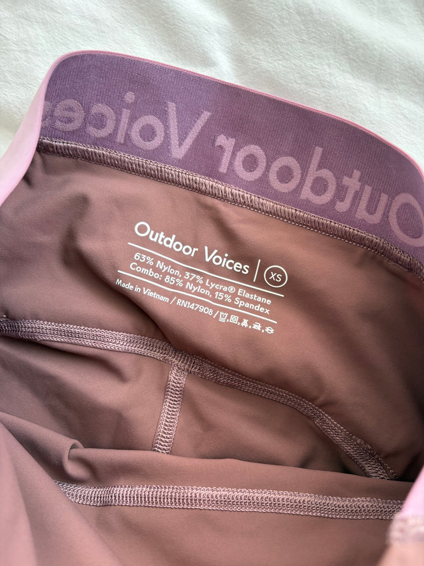Outdoor Voices Snacks 7/8 Leggings XS
