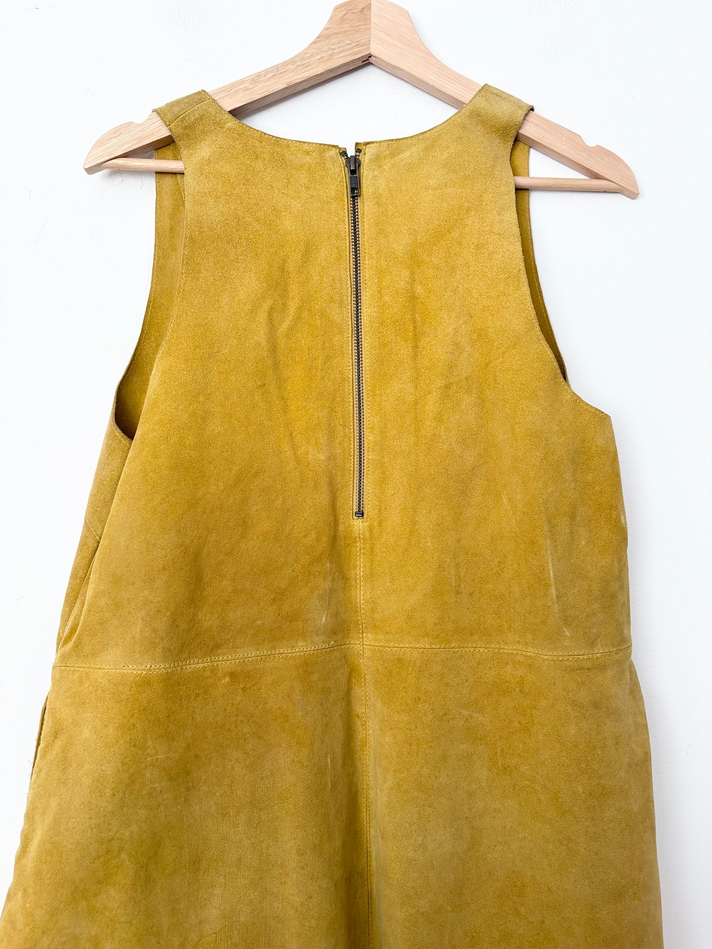 Free People Retro love suede mini dress Small