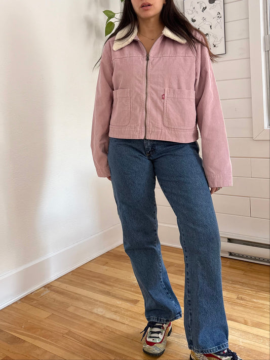 Veste trucker rétro Levi's en sherpa, taille L/XL