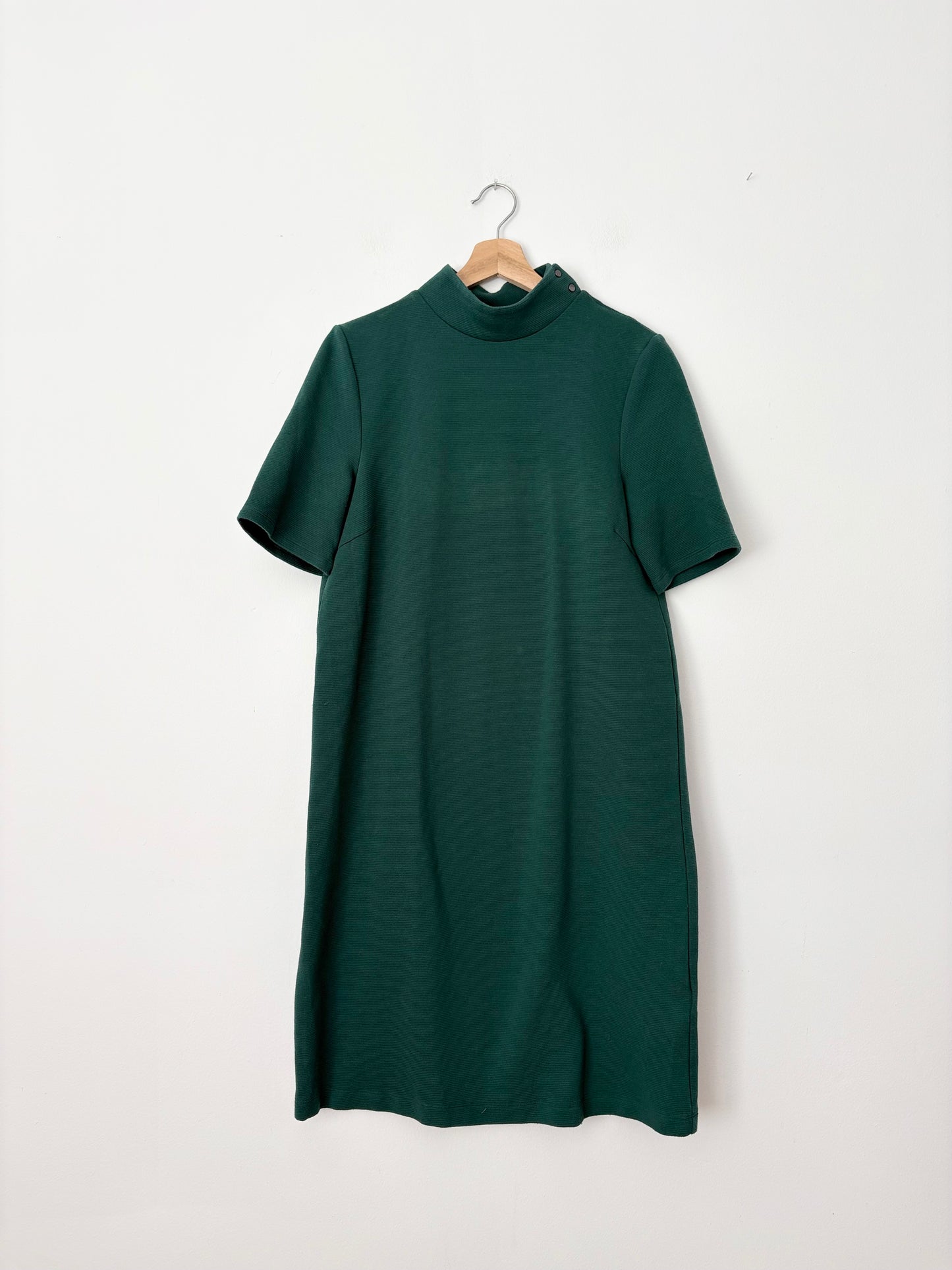 Oui mock neck shift dress Medium