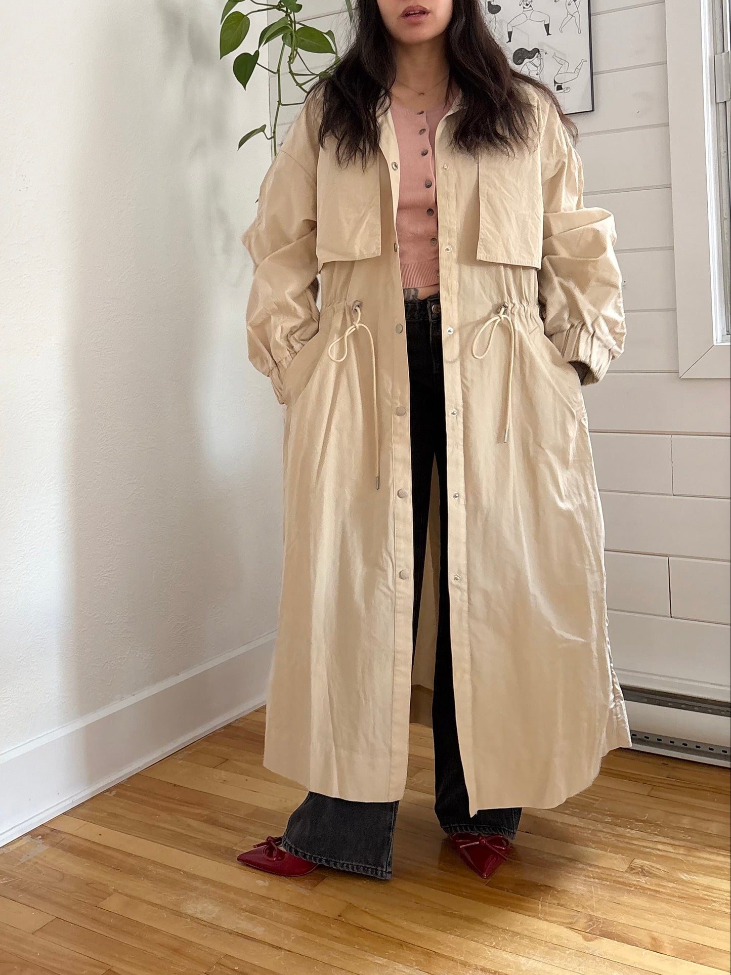 Trench-coat Free People Indy XL