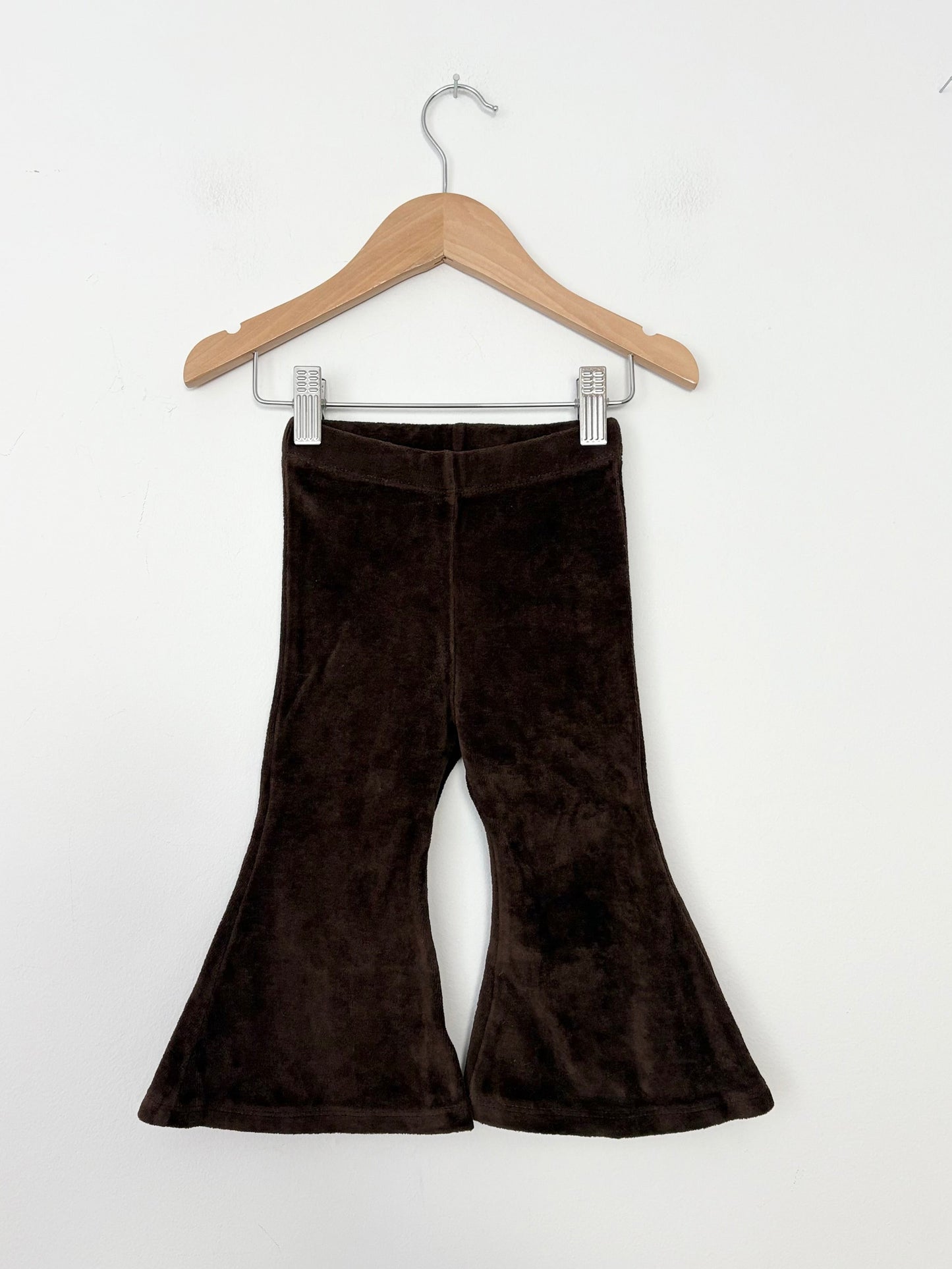 The simple folk velvet flare pants 18/24 months