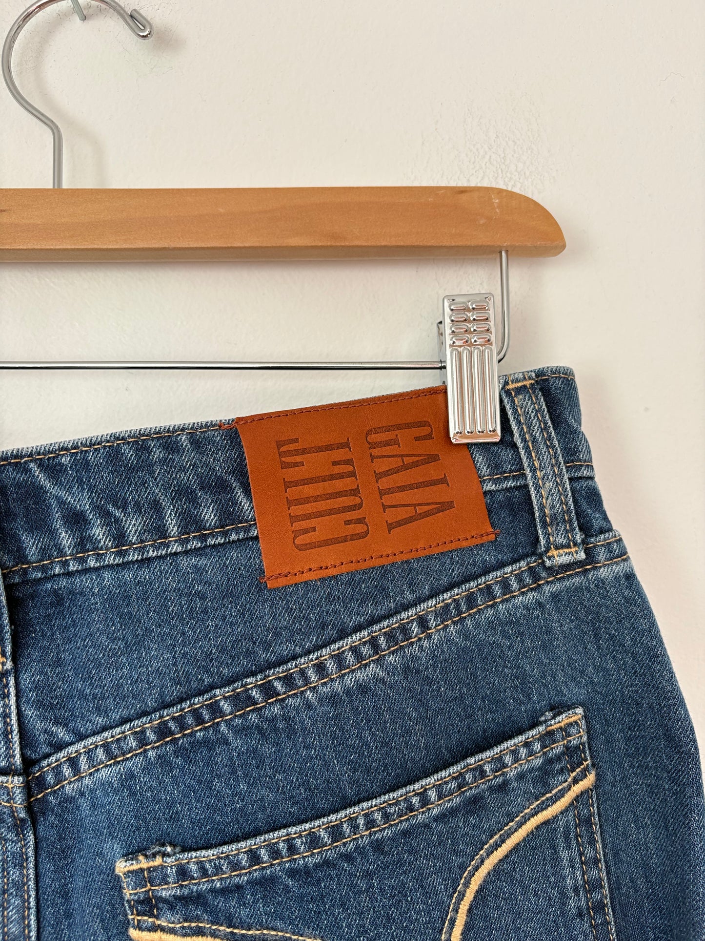 Cult Gaia X GAP wide leg chain jeans W29