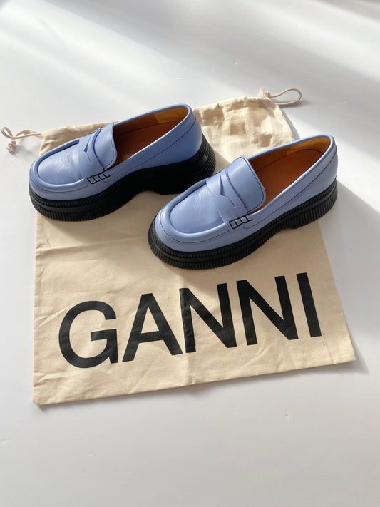 Ganni wallaby creeper loafers EUR36