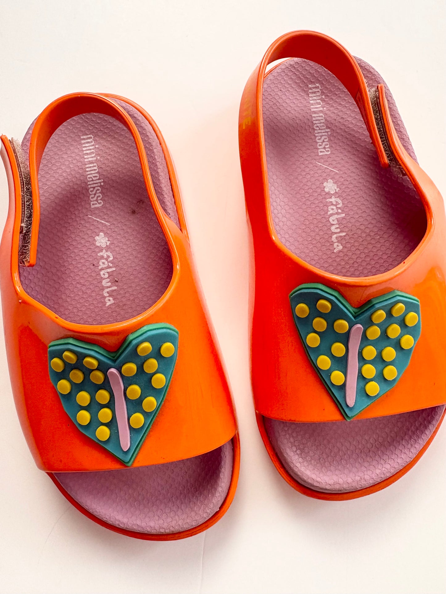 Mini Melissa Jelly sandals US10