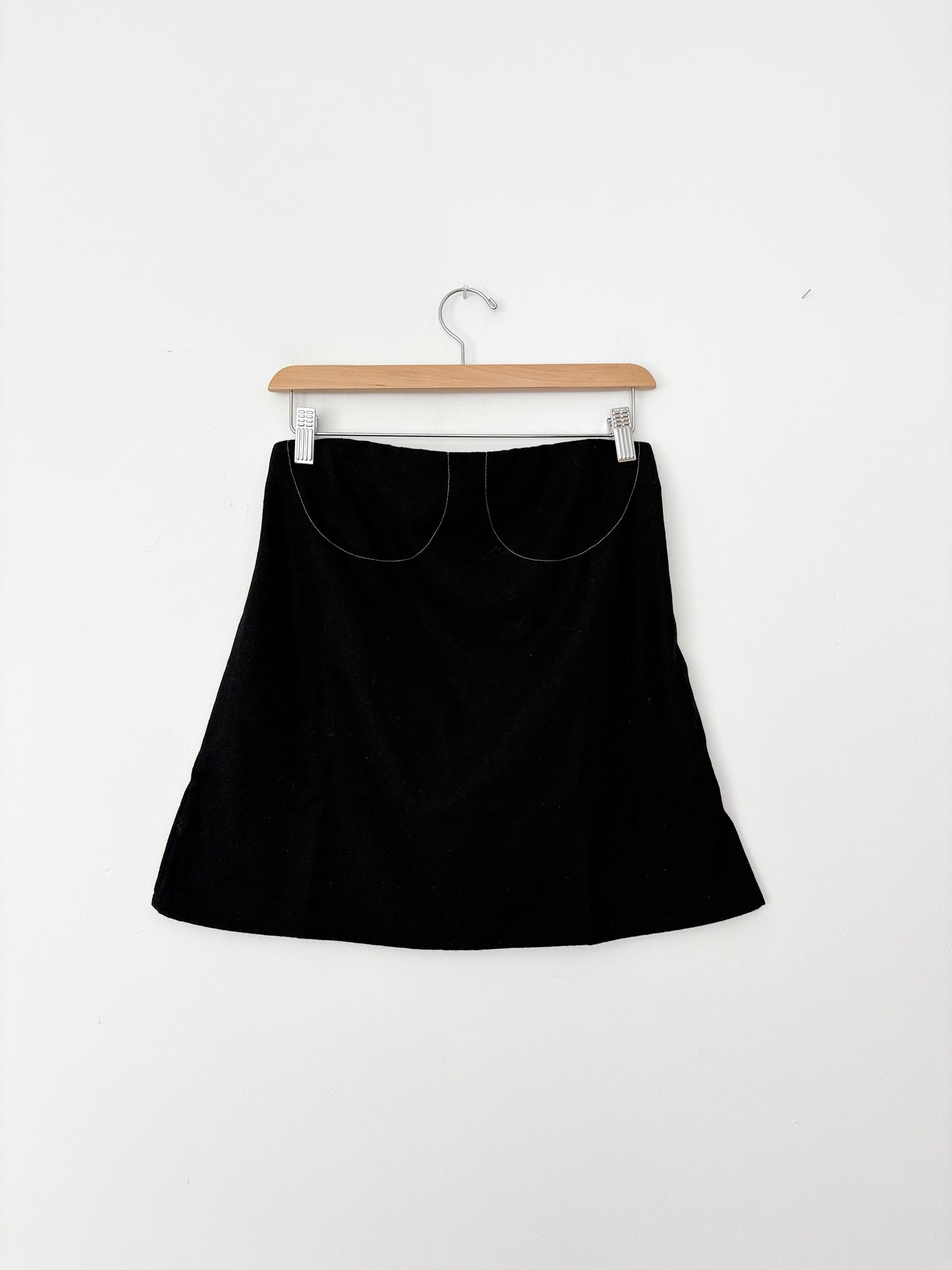 Haut tube coupe A en mélange de laine Weworewhat Small