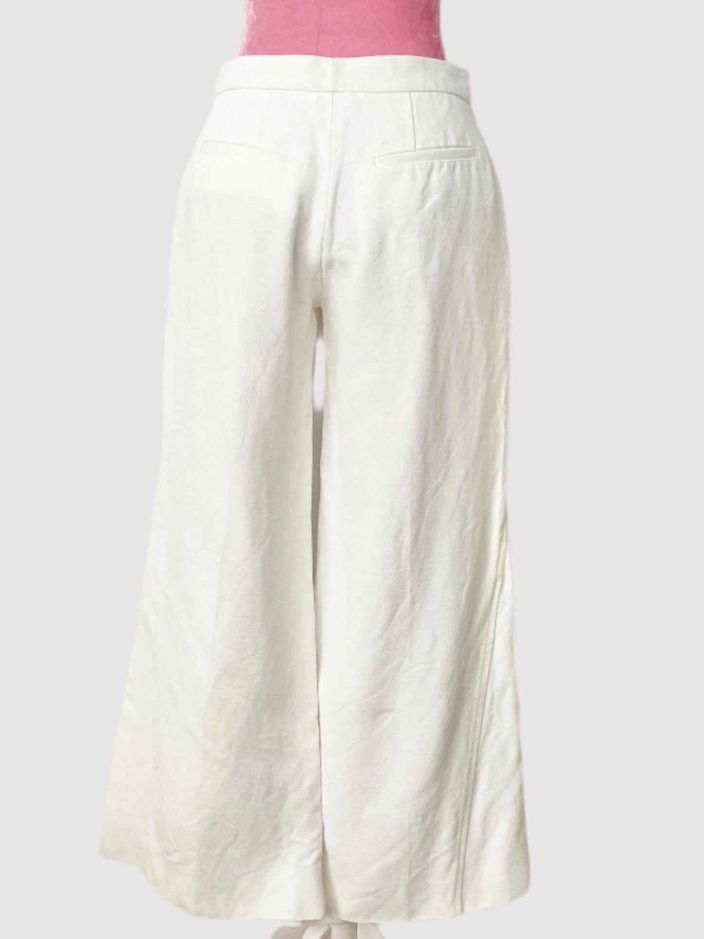 Pantalon large taille haute Jil Sander S/M