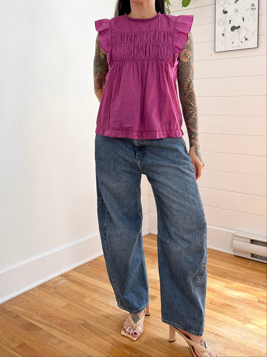 Rails Filomena top in berry Medium