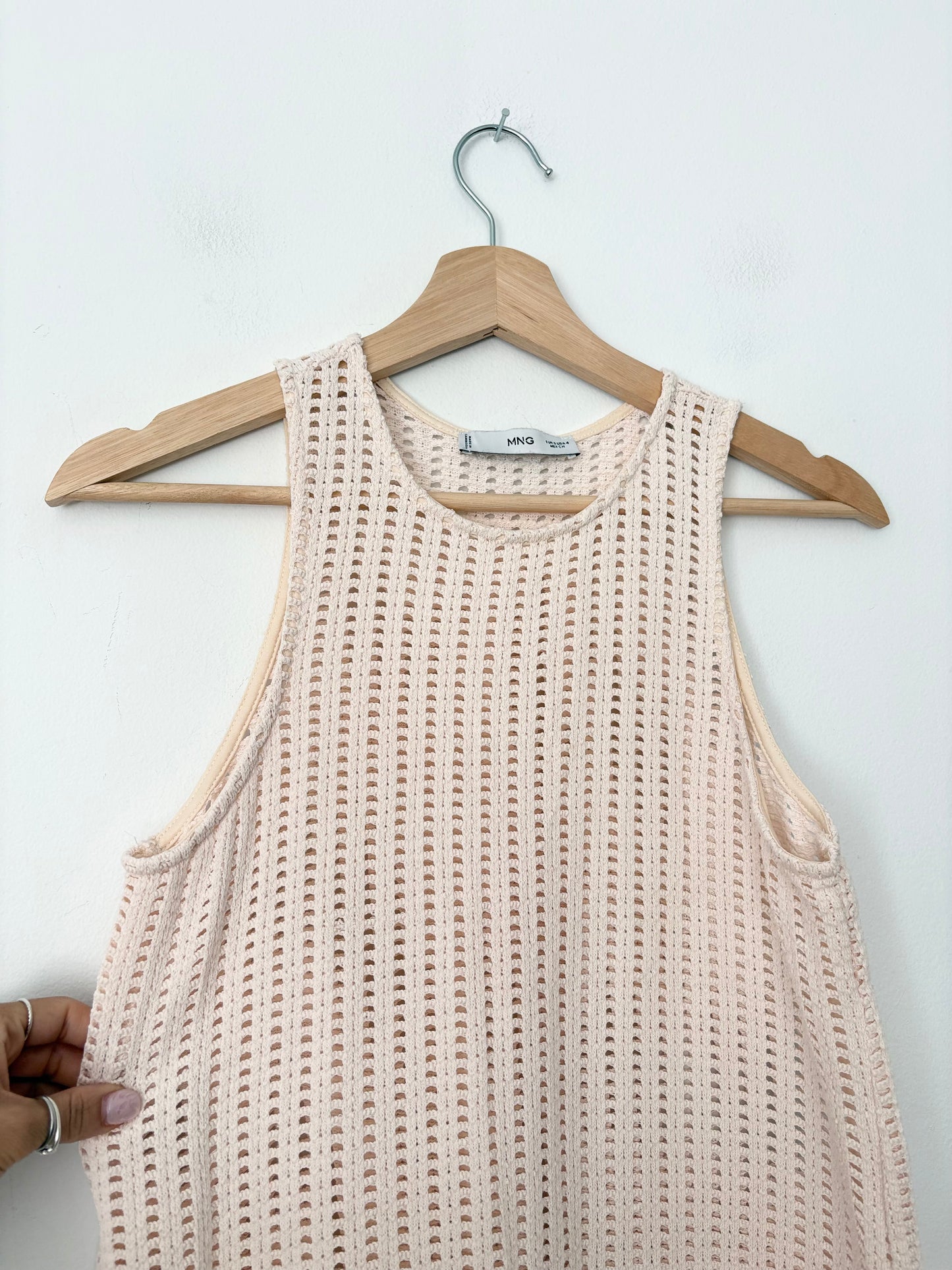 Robe courte Mango moulante style crochet Taille S