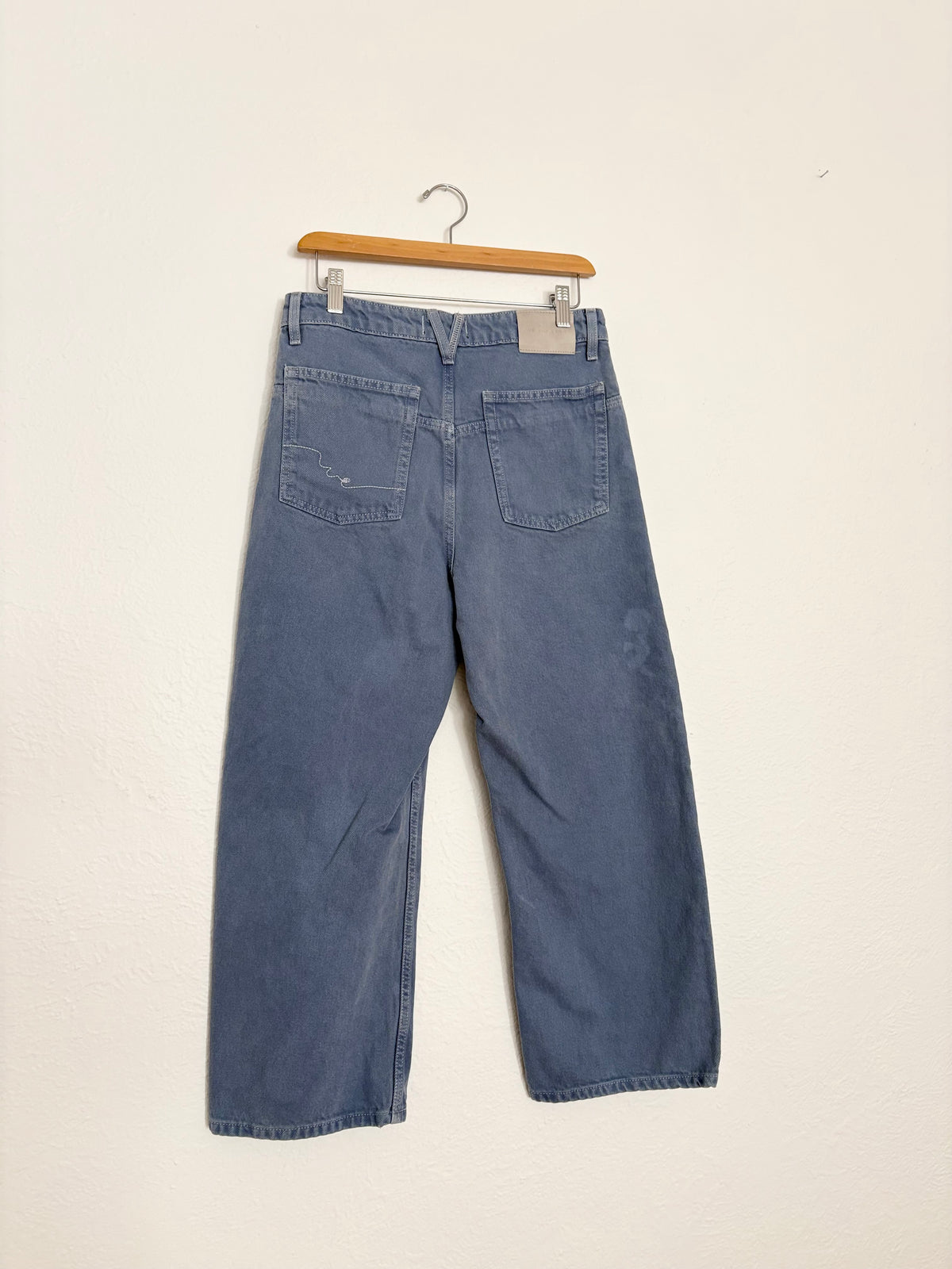 Free people deep trance dropped boyfriend jeans W