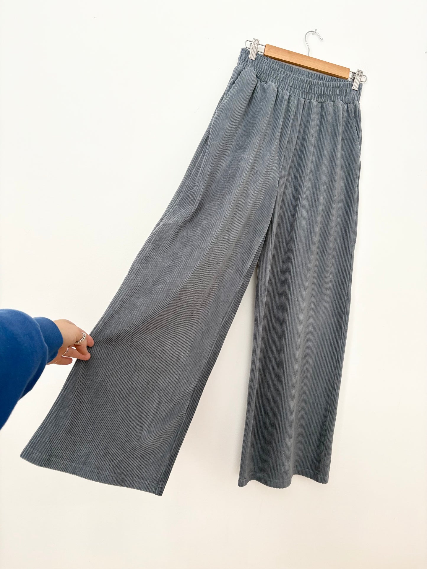 Native Youth corduroy wide leg trousers XS