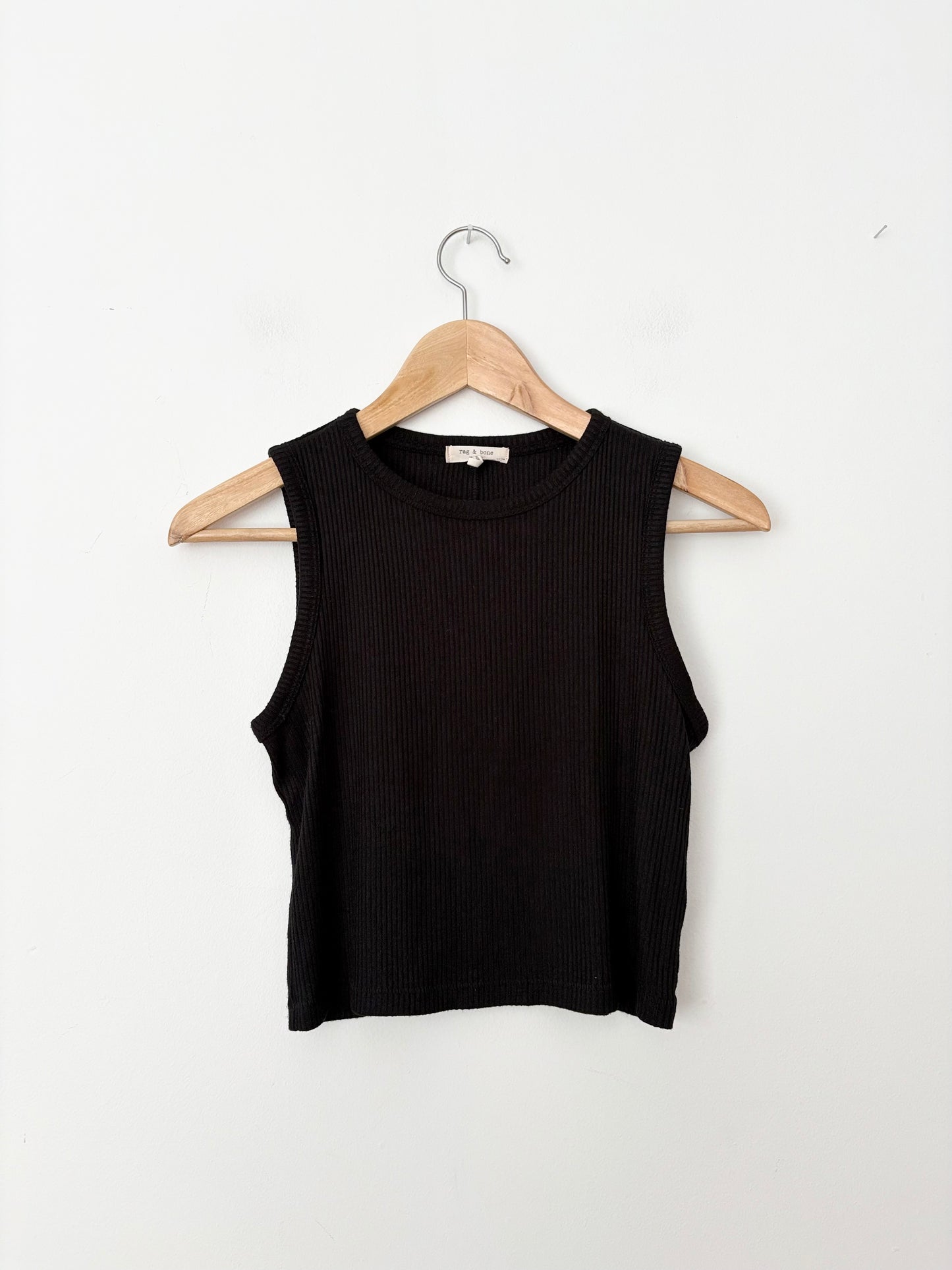 Rag & bone the knit rib crop tank top XS/S