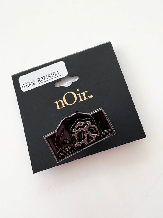 Noir NYC gunmental reaper ring