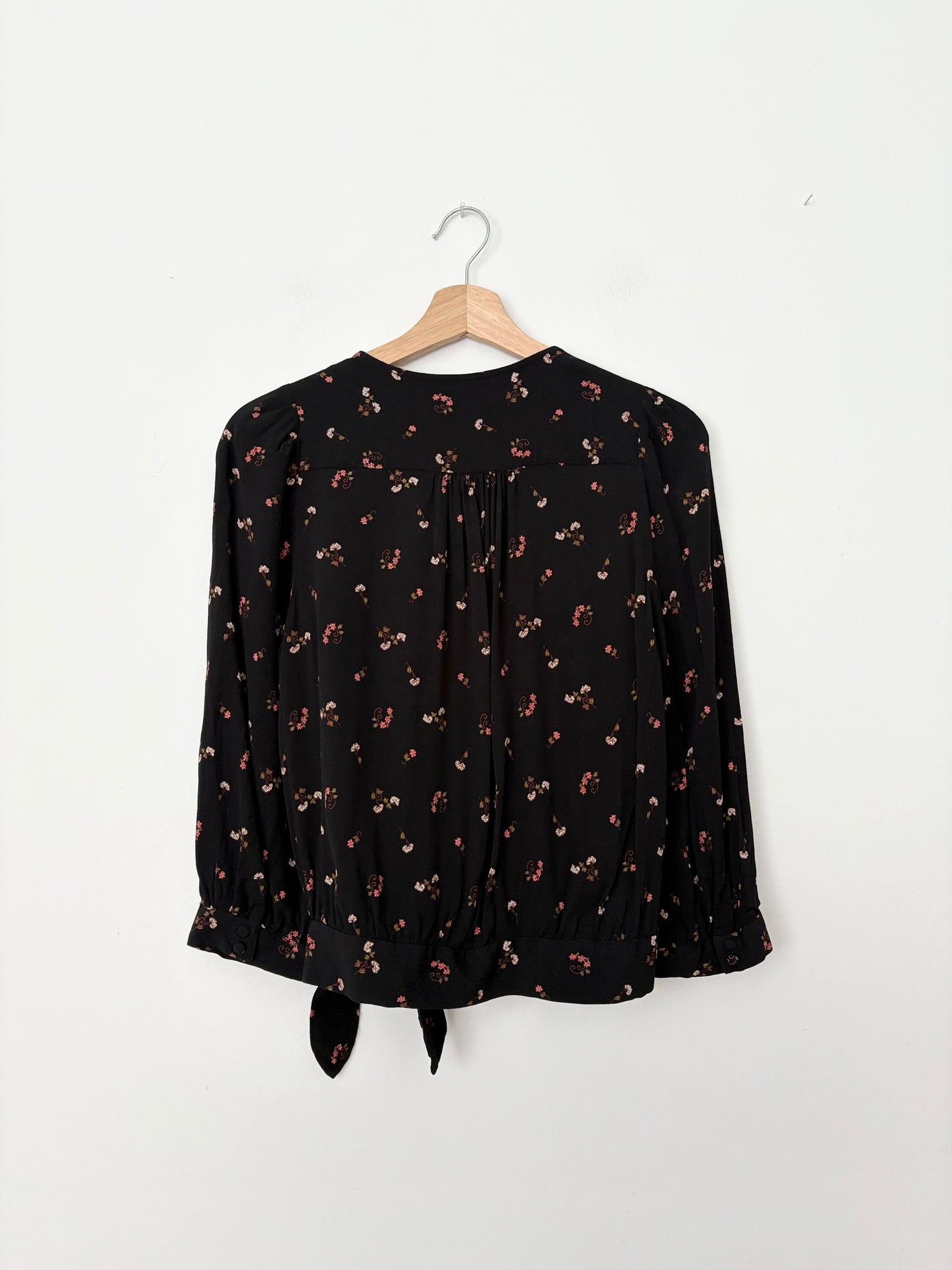 Madewell flower toss floral blouse Medium
