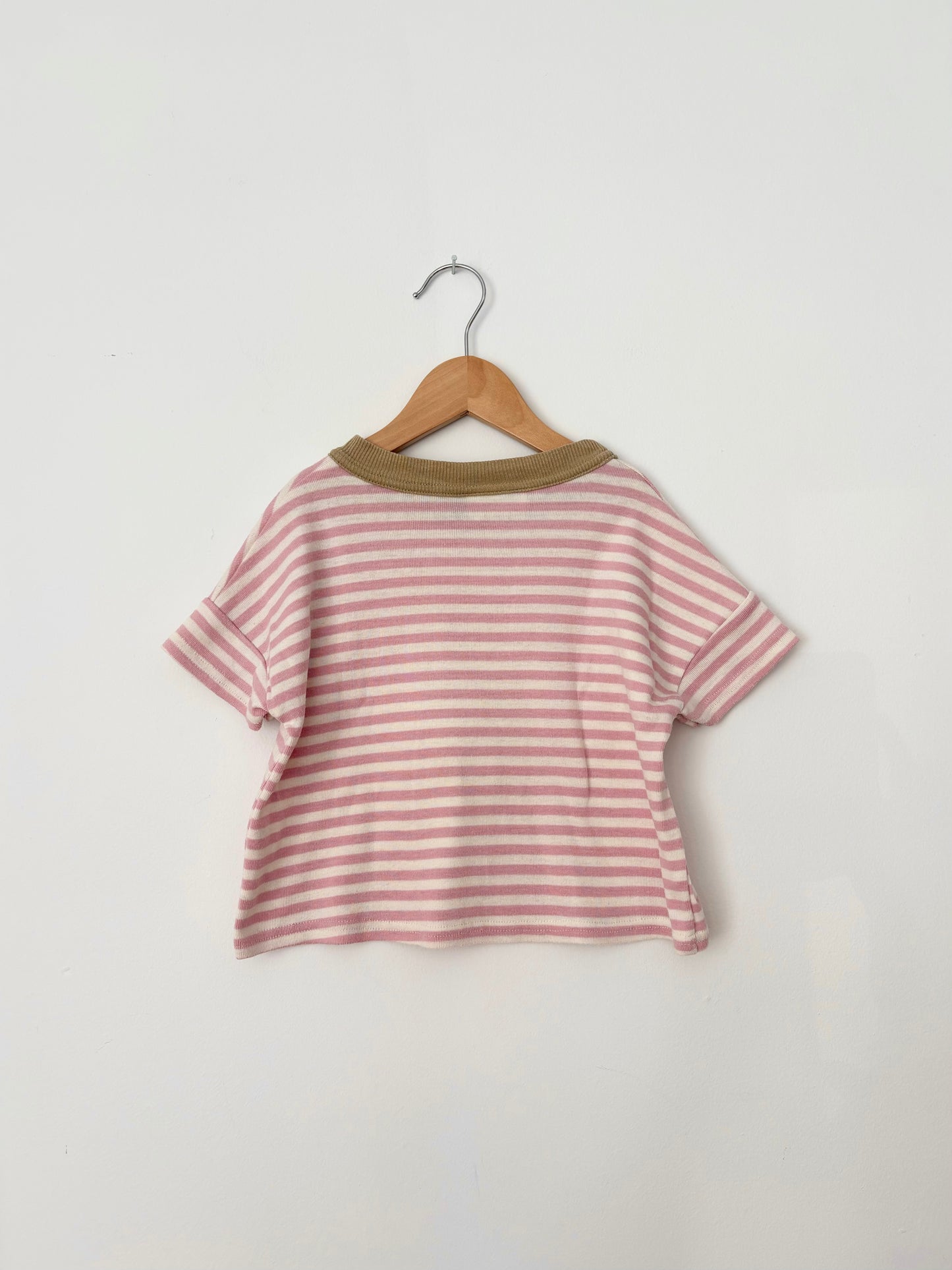 Blass stripe T-shirt 3/4T