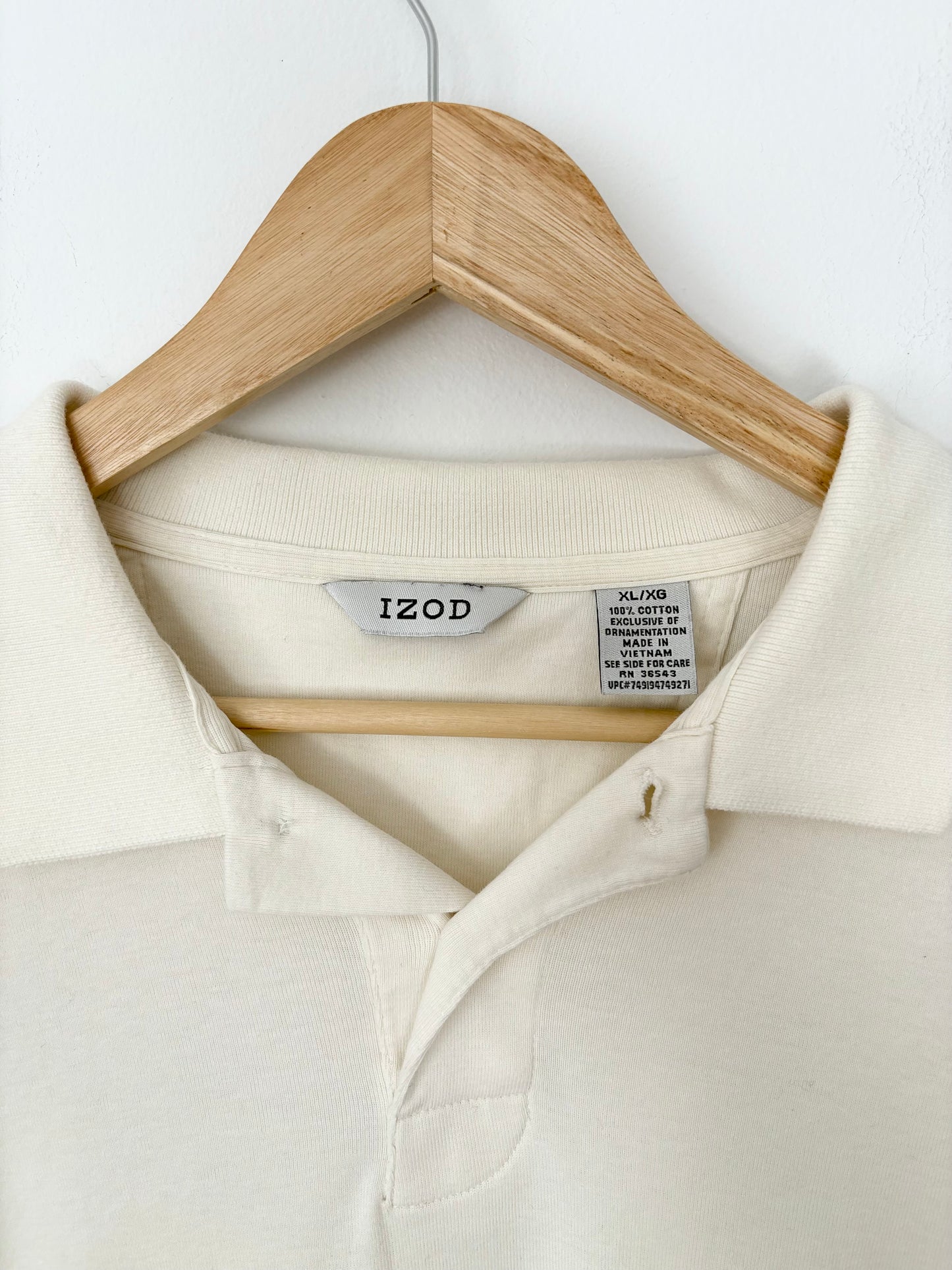 Vintage Izod polo sweater XL