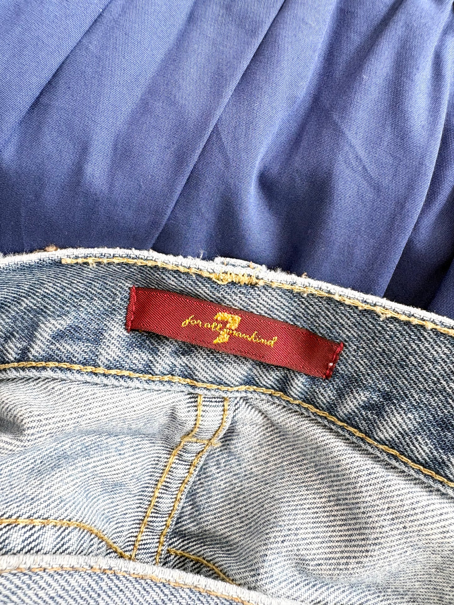 Jean droit 7 for all mankind taille 27