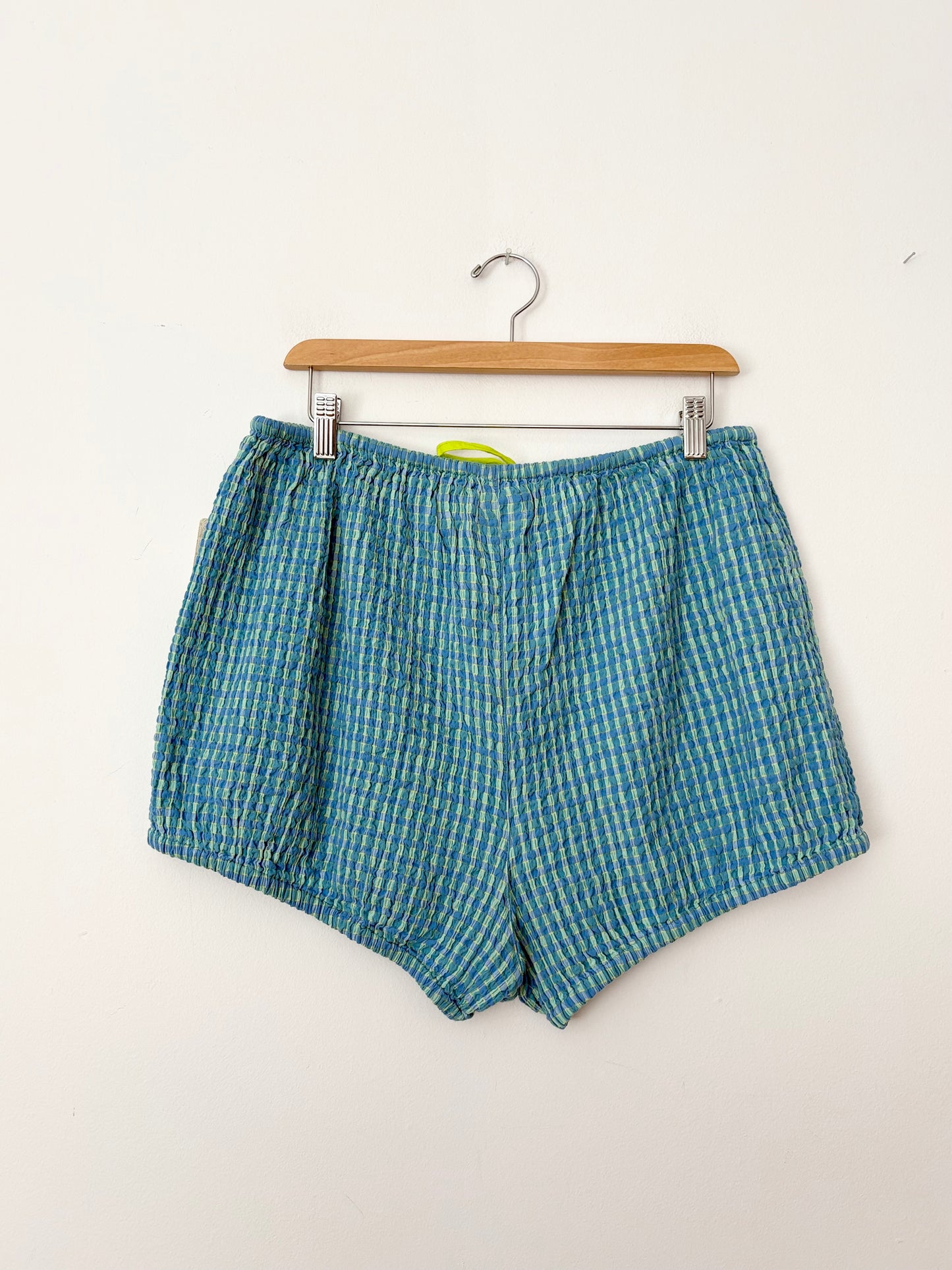 Shorts bouffants Sofia Gingham Free People, taille M