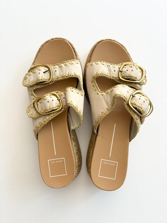Dolce Vita Wanika raffia sandals US10