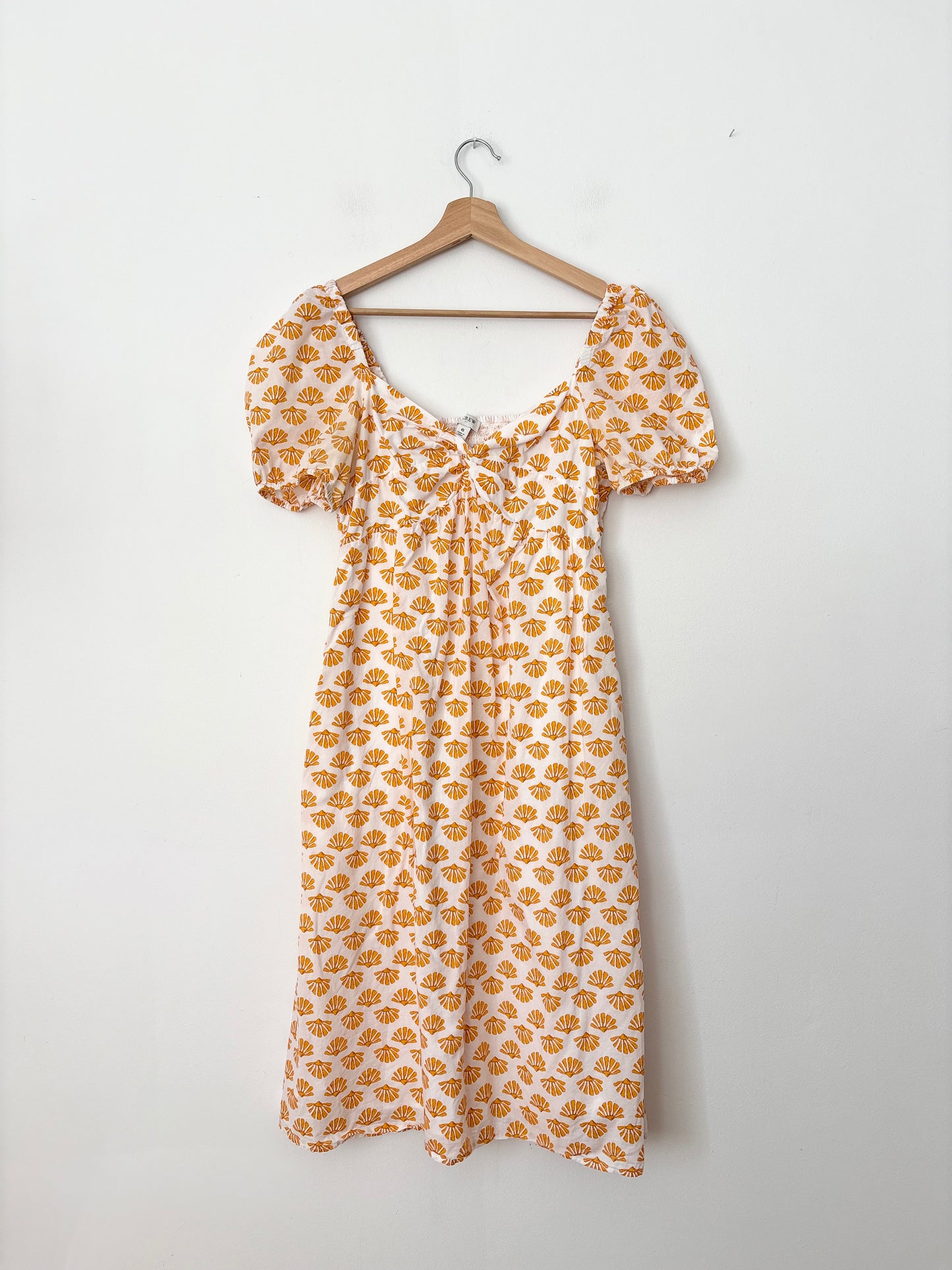 J.Crew twist front midi dress Medium