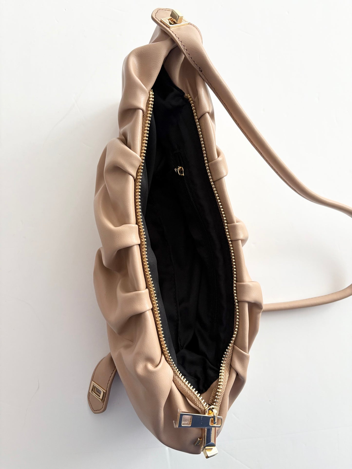 8 other reasons puff shoulder baguette bag