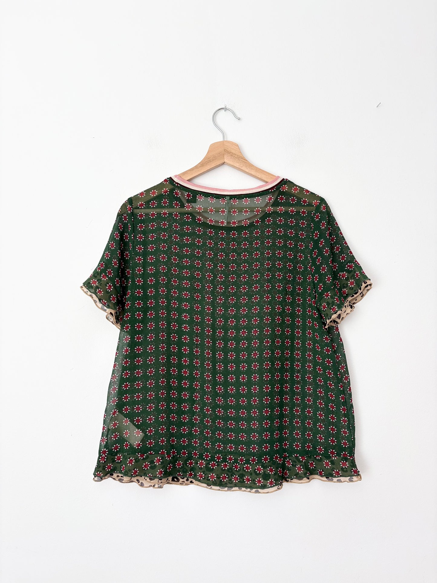 Scotch & soda X The peaks sheer tee Small