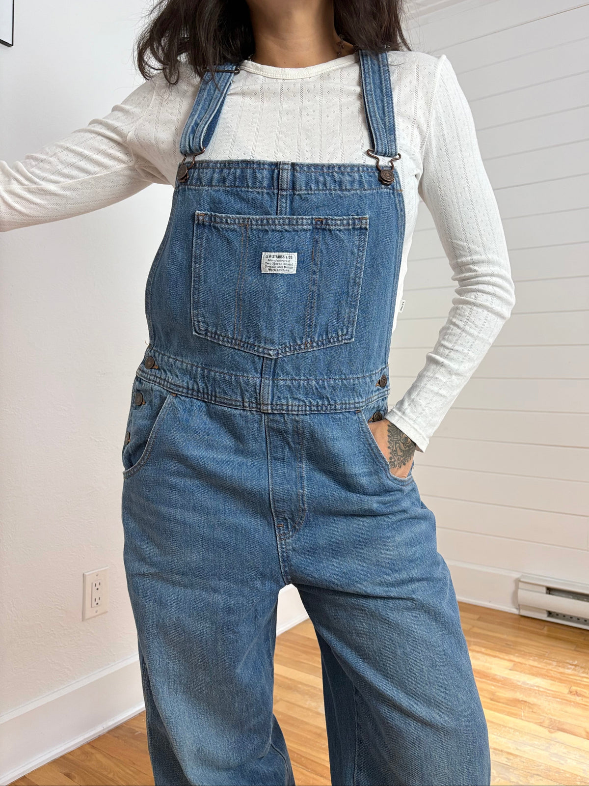 Salopette en jean utilitaire Levi's Large