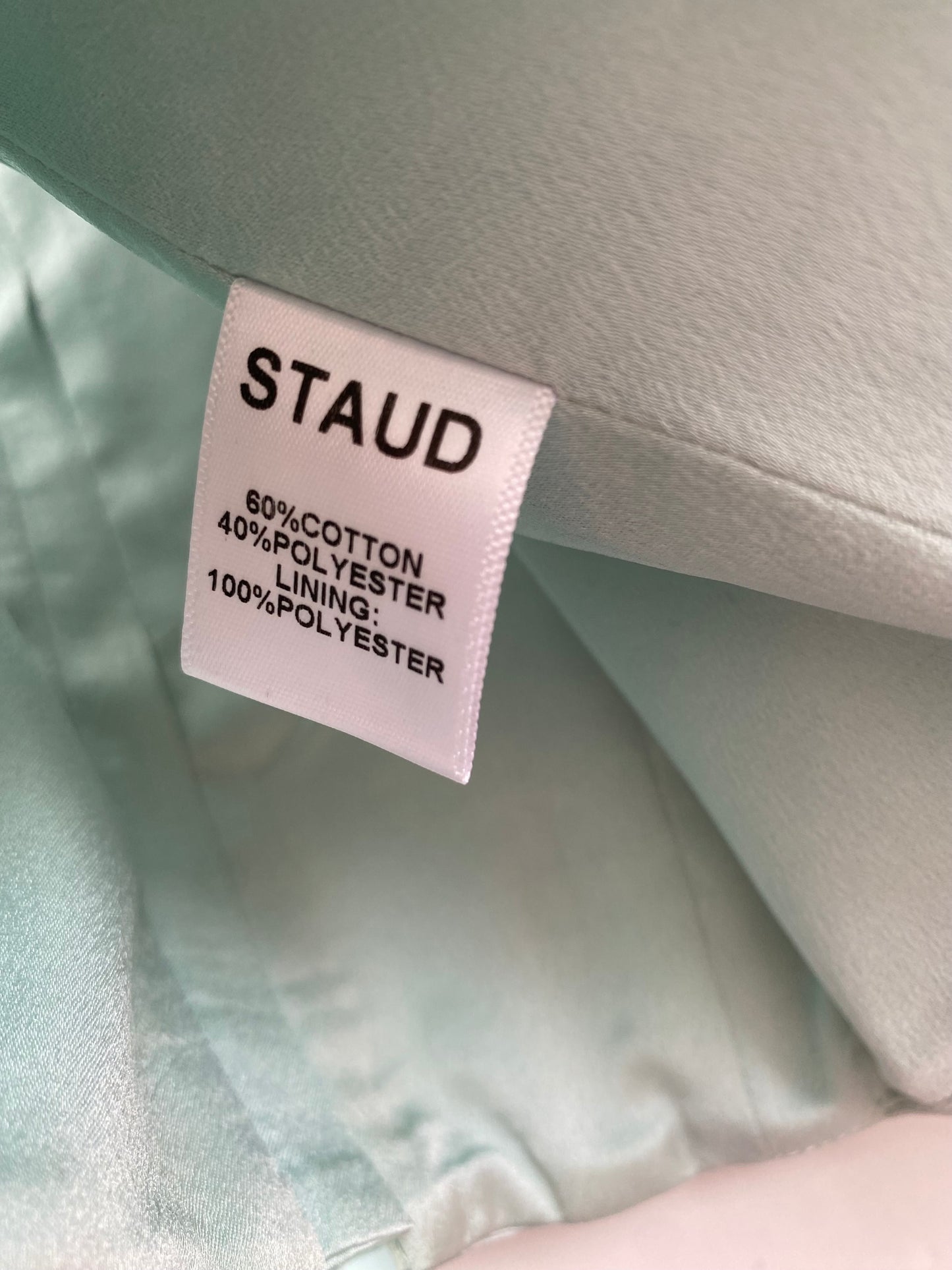 STAUD Alice cropped corset top XS/S