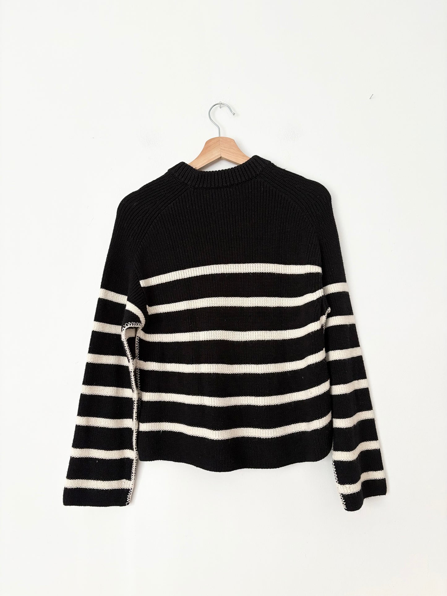 COS wool blend stripe sweater XS/S