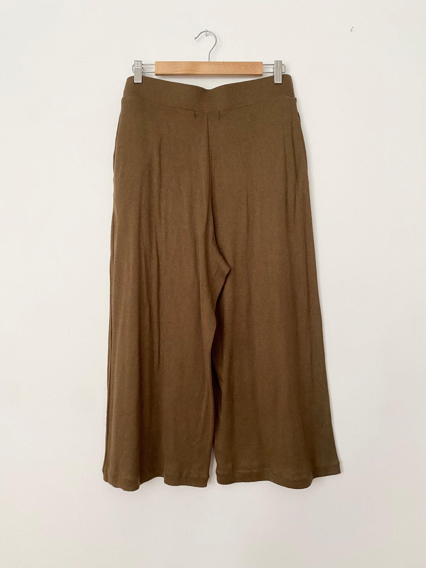 Pantalon en tricot à jambe large Banana Republic Medium