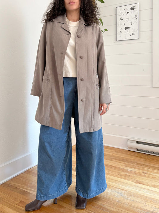 Vintage trench coat M/L
