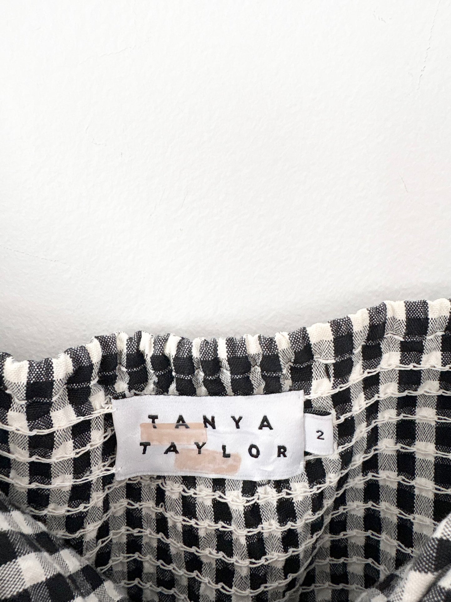 Tanya Taylor Rosalind gingham jumpsuit XS