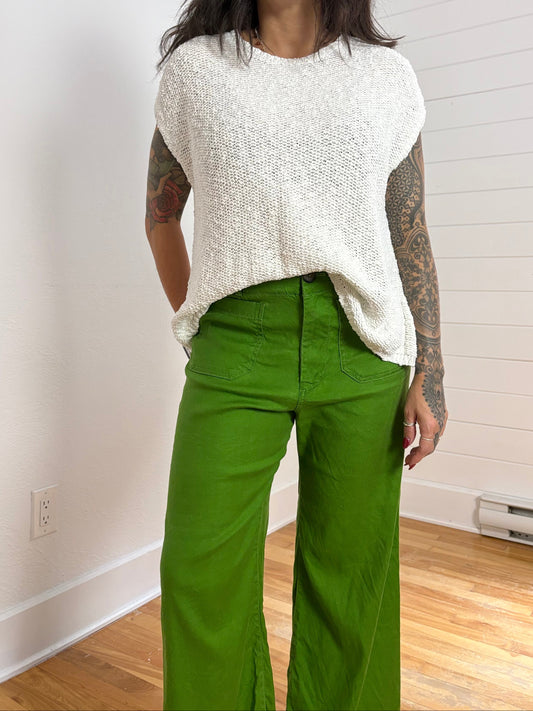 Vintage sleeveless knit sweater vest XL
