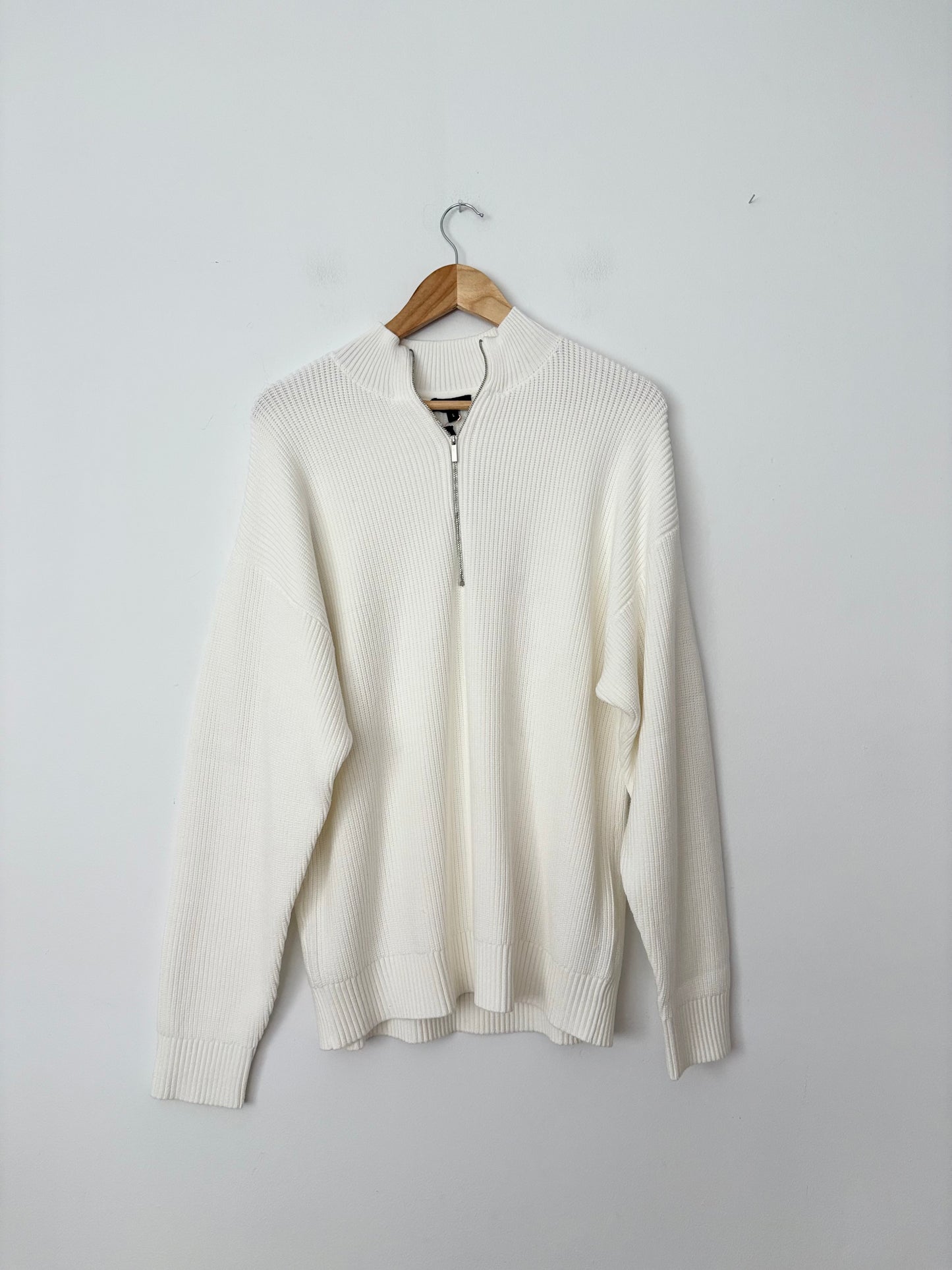 IVL Collective funnel neck half-zip sweater Large