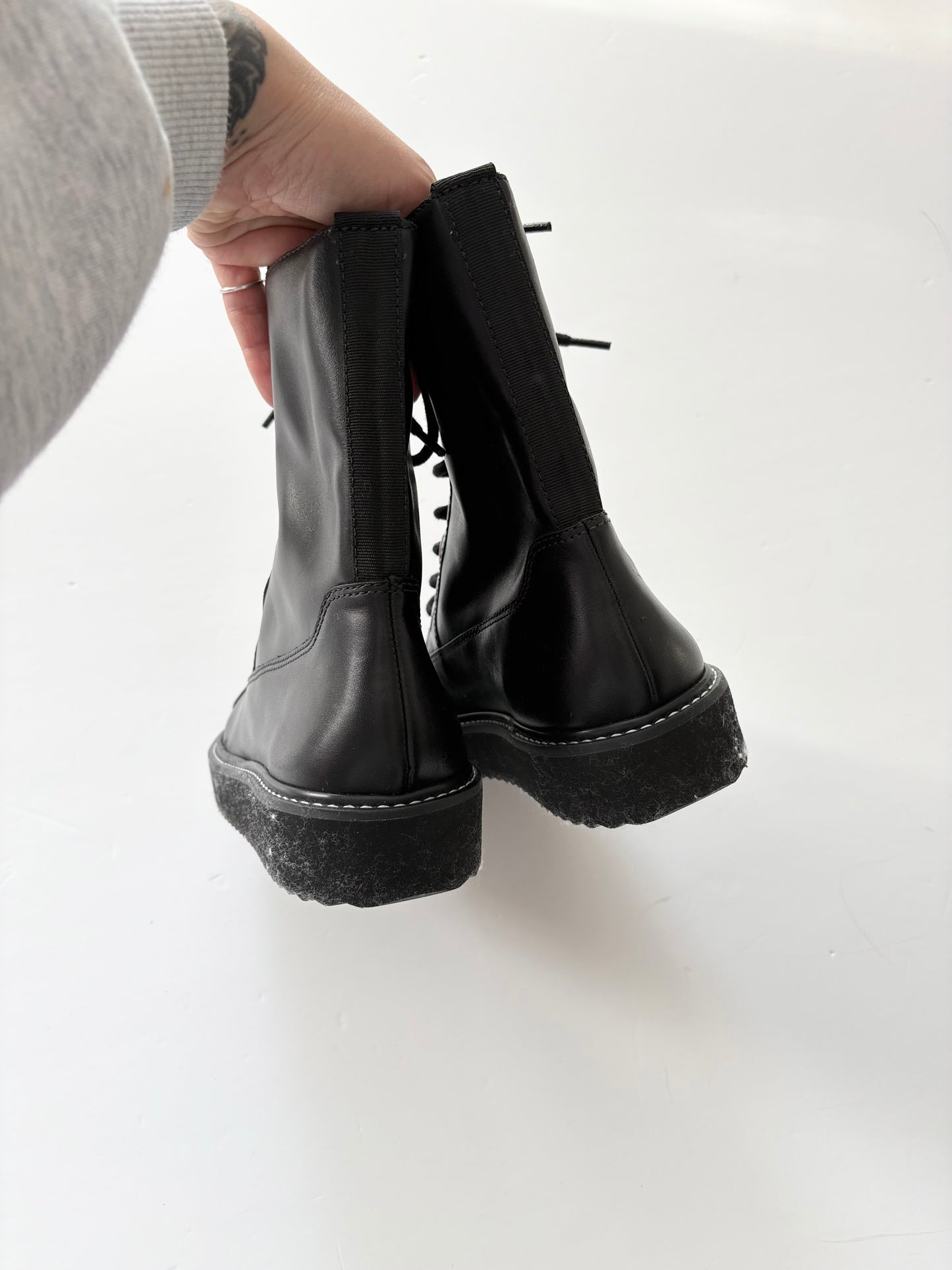 Bottes de combat noires Aster, taille US5