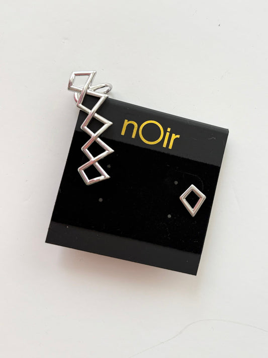 Noir NYC Irving ear cuff set