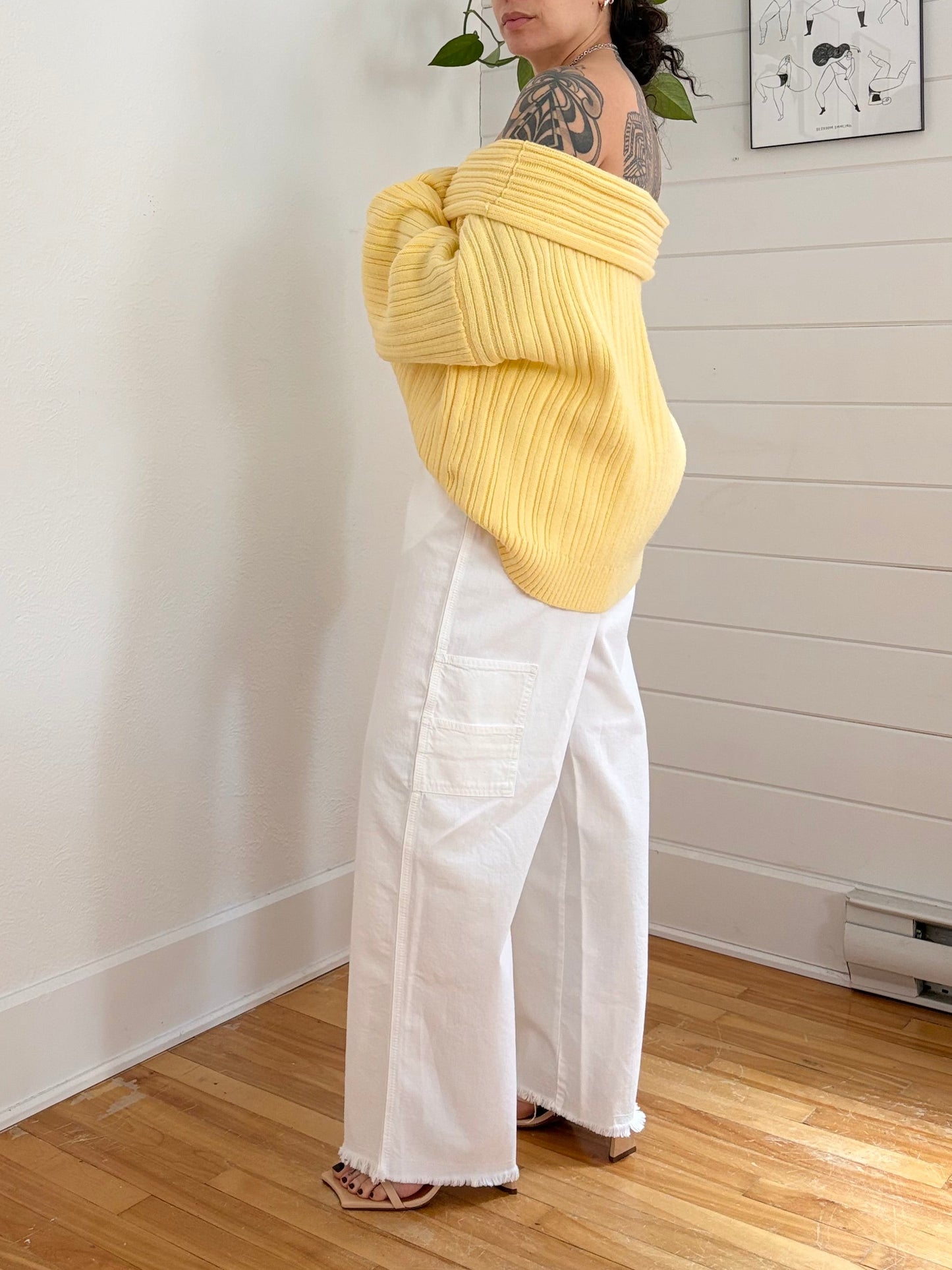 Peppermayo Frederica off shoulder knit L/XL