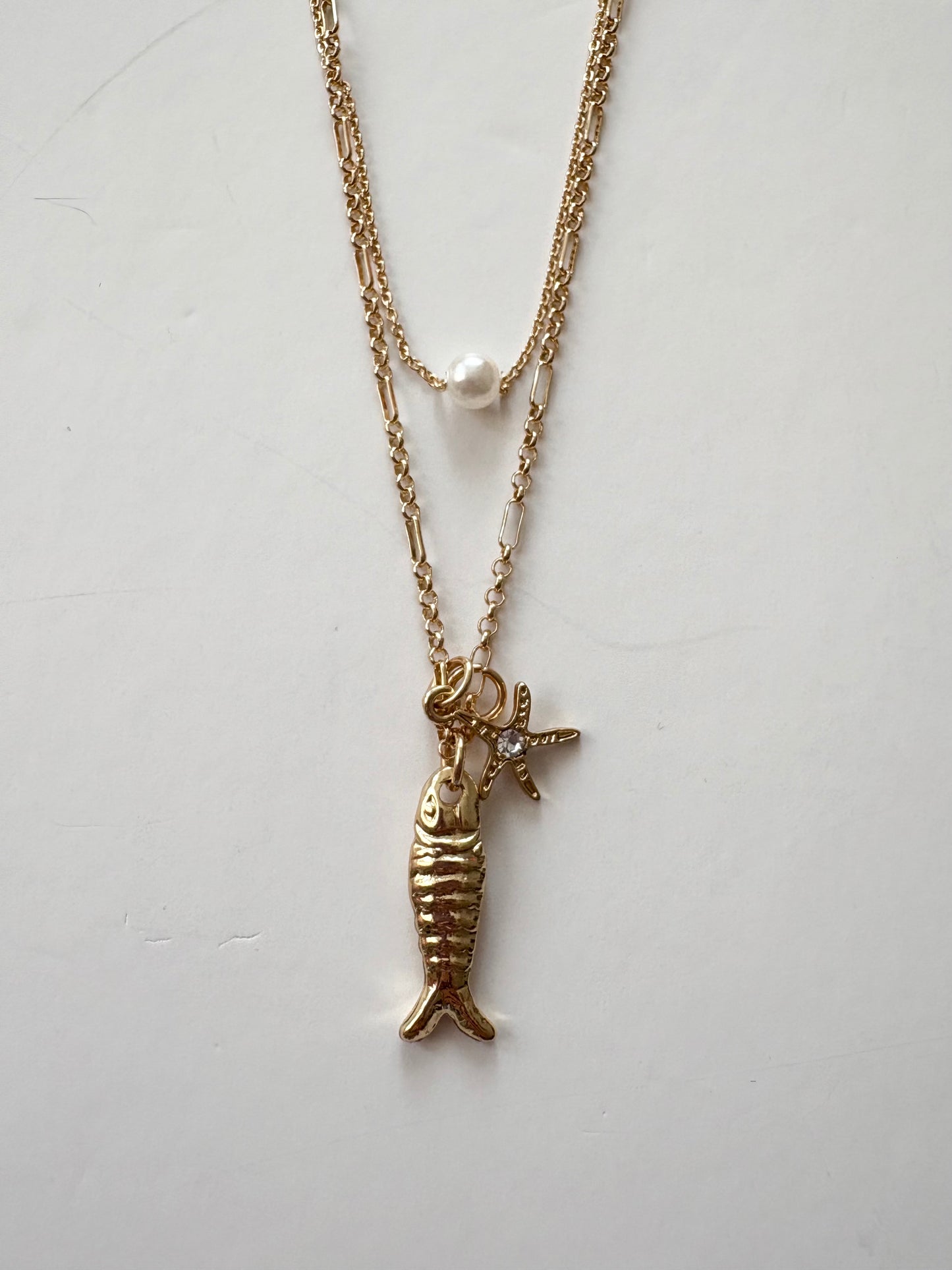 Noir NYC pacific sun charm pendant necklace