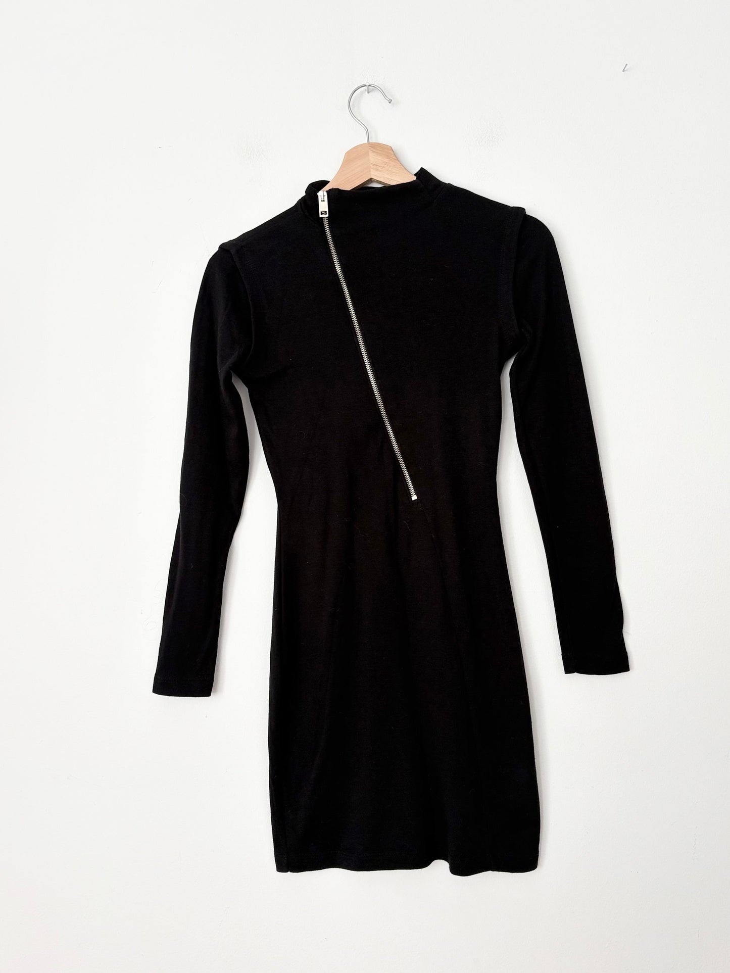 Robe Diesel asymétrique zippée XS