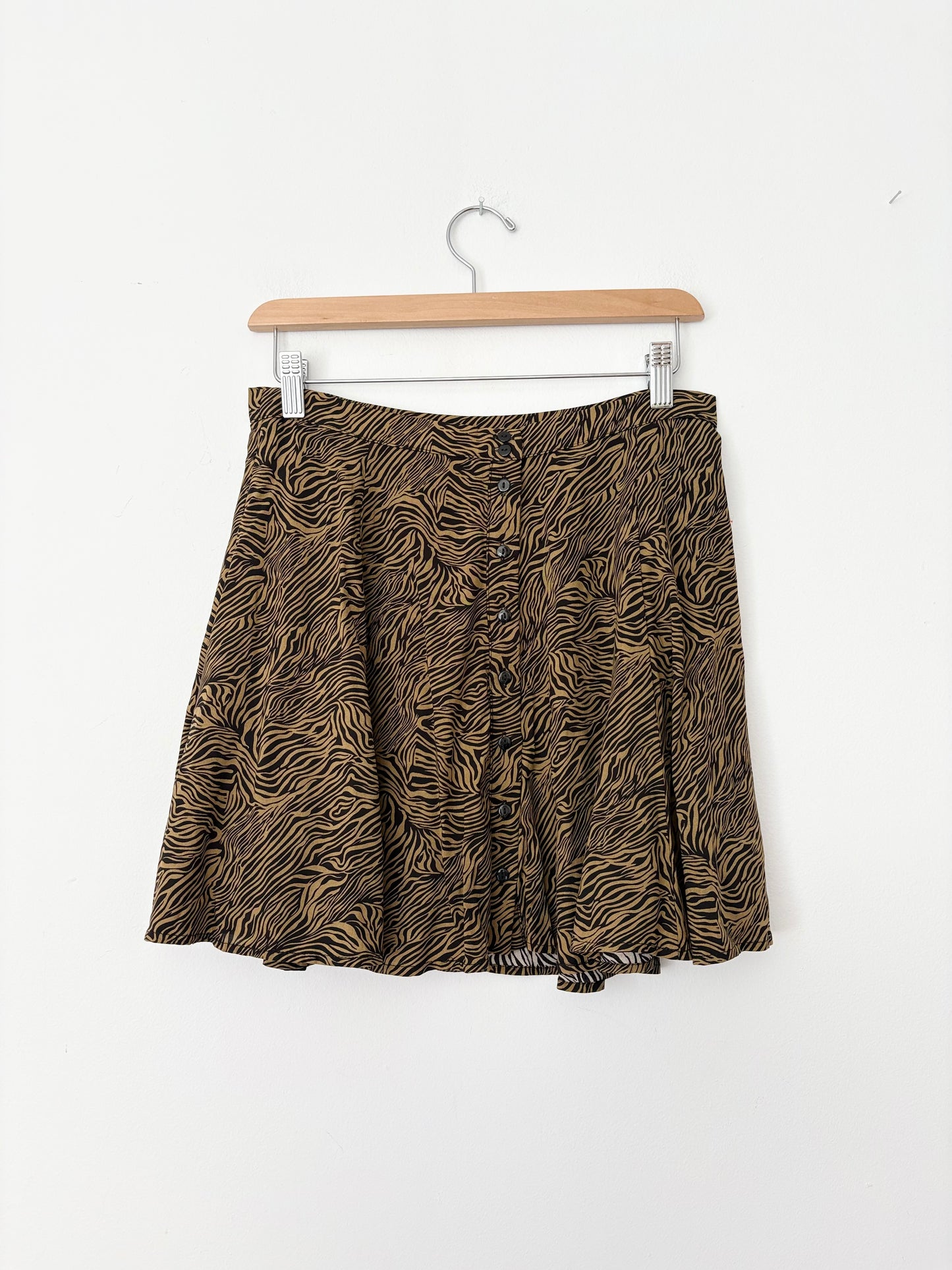 Mini-jupe Urban Outfitters zèbre Taille M
