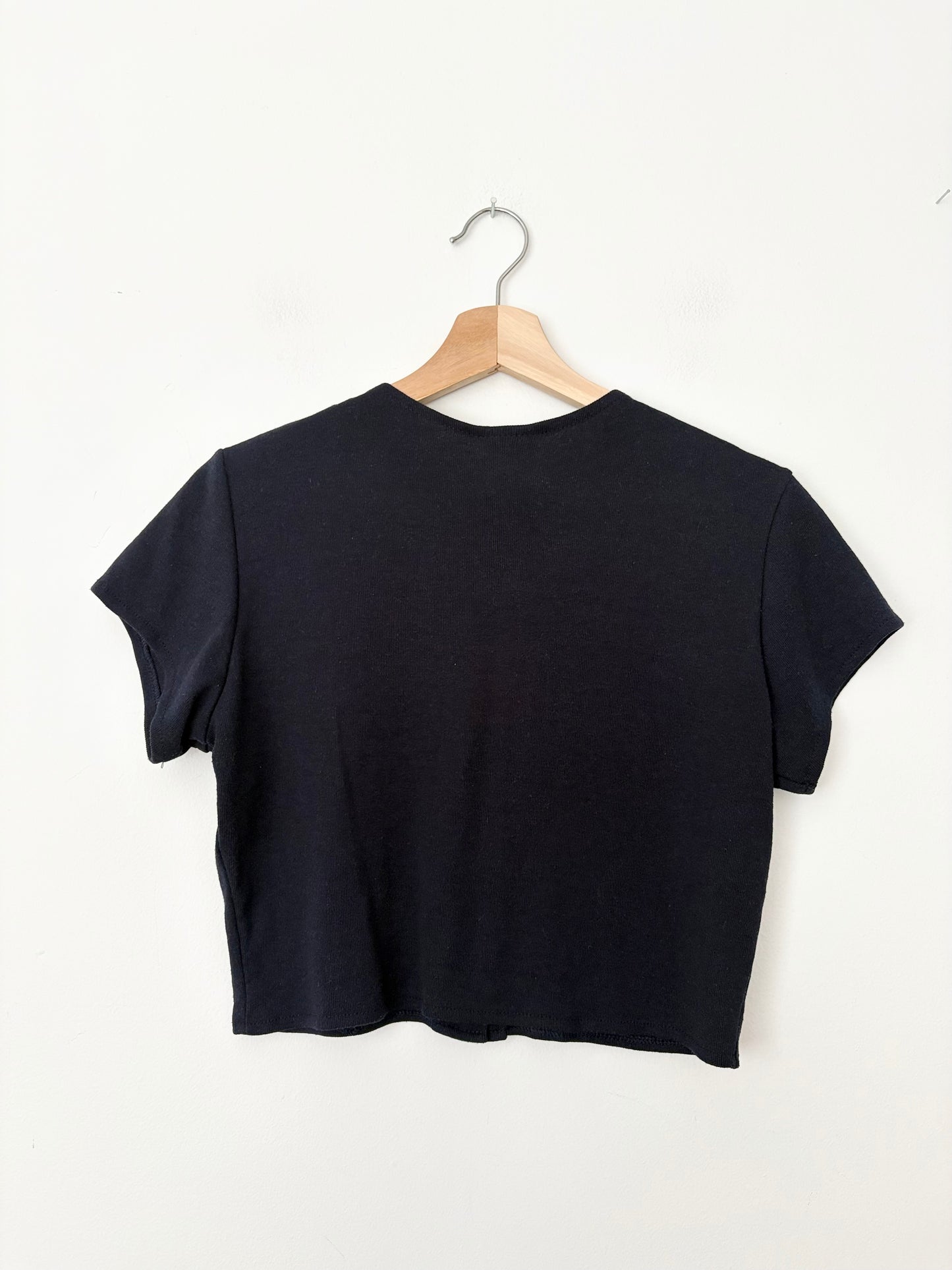 Vintage crop short sleeve top S/M